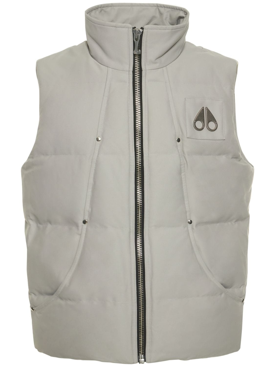 MOOSE KNUCKLES MONTREAL COTTON BLEND DOWN VEST