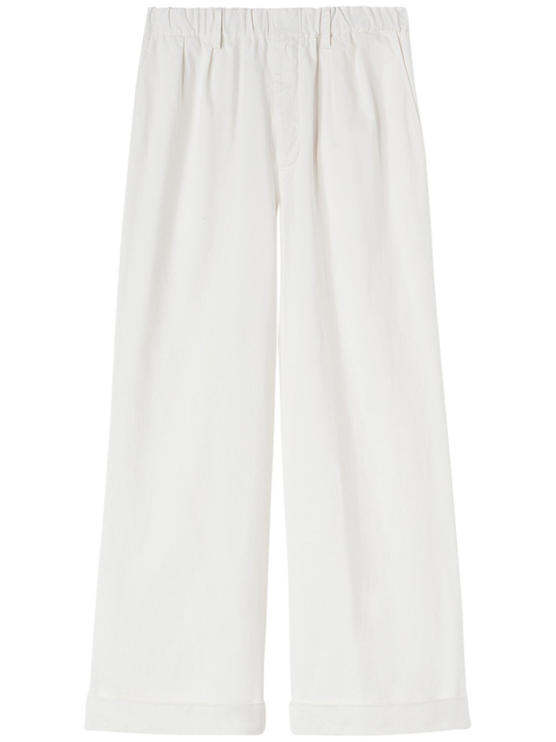 ASPESI Oversize Cotton Gabardine Pants