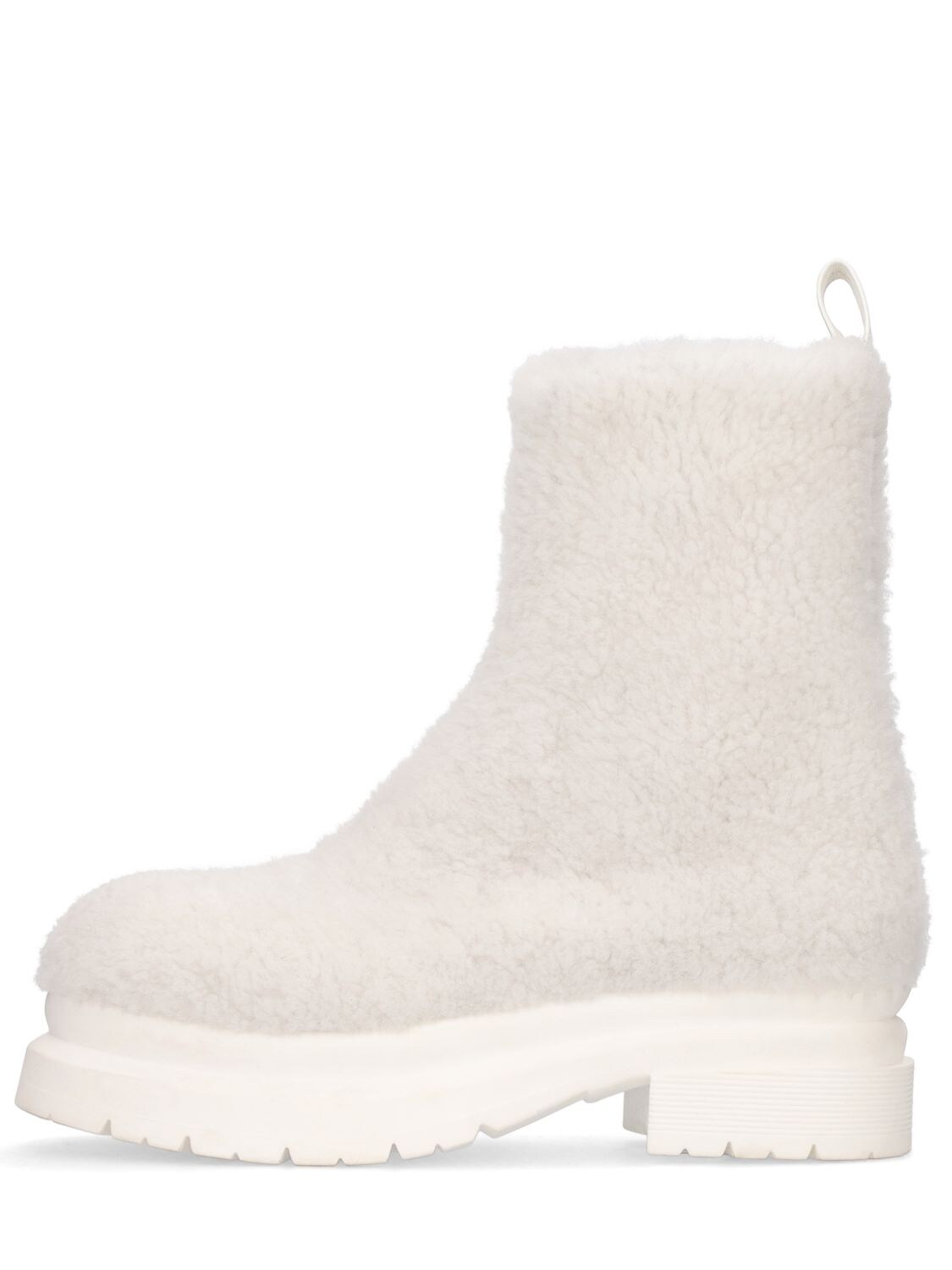 JW ANDERSON 20mm Fur Ankle Boots