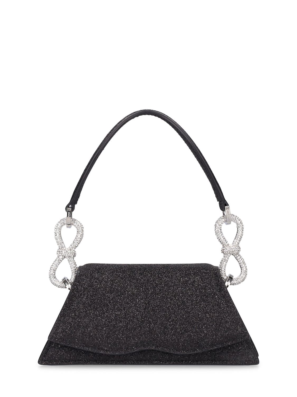 MACH & MACH Mini Samantha Leather Top Handle Bag
