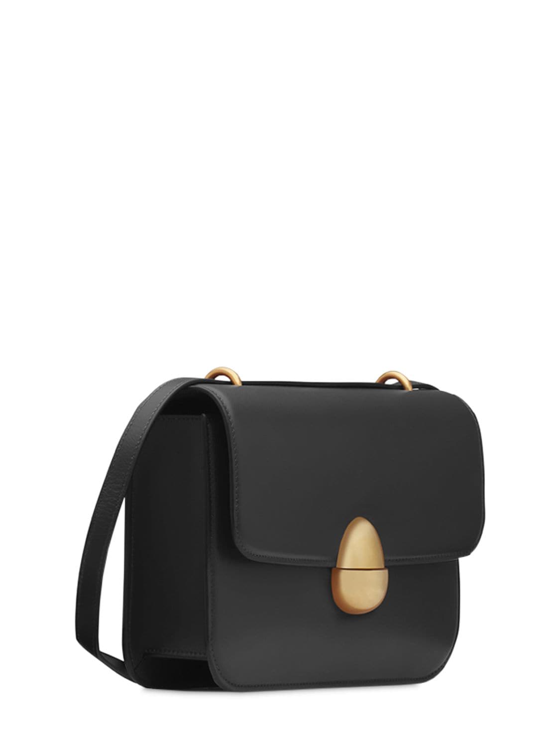 Shop Neous Phoenix Leather Crossbody Bag In Black