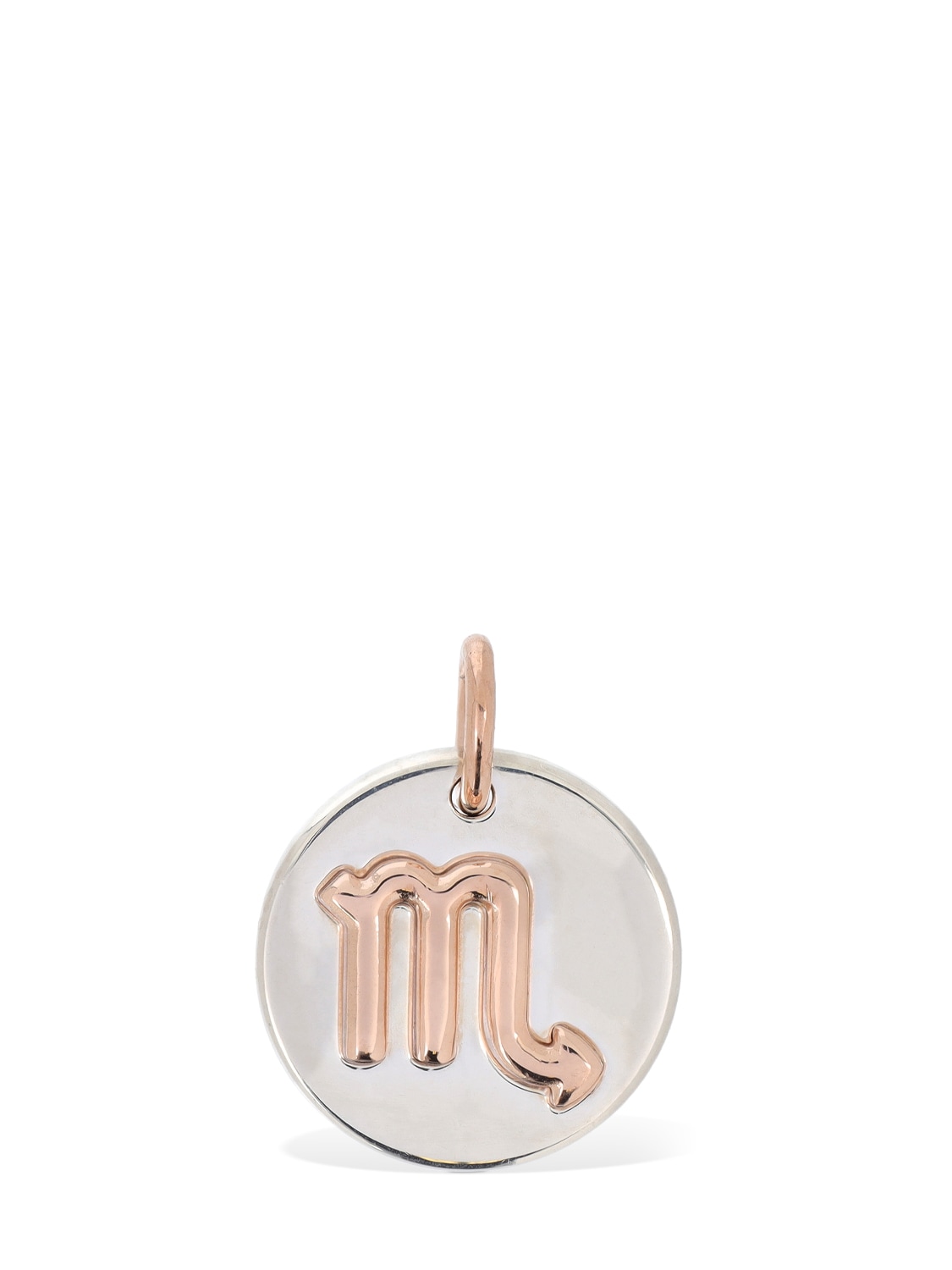Image of 9kt Rose Gold & Silver Scorpio Charm