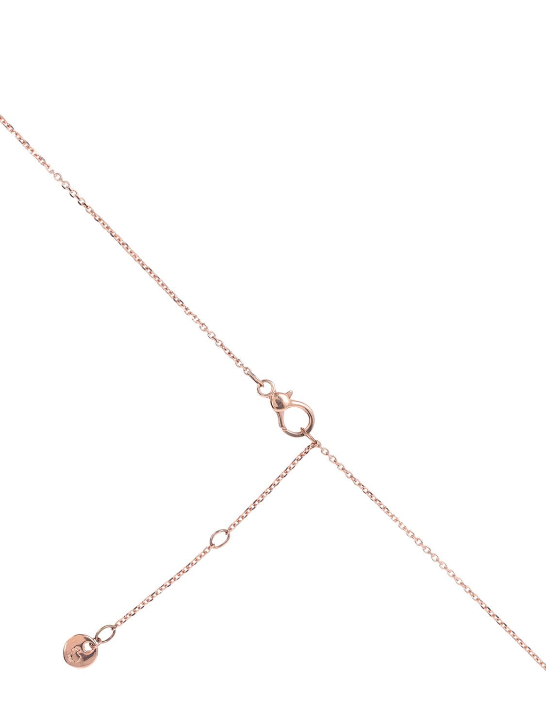 Shop Dodo 9kt Rose Gold & Diamond Necklace