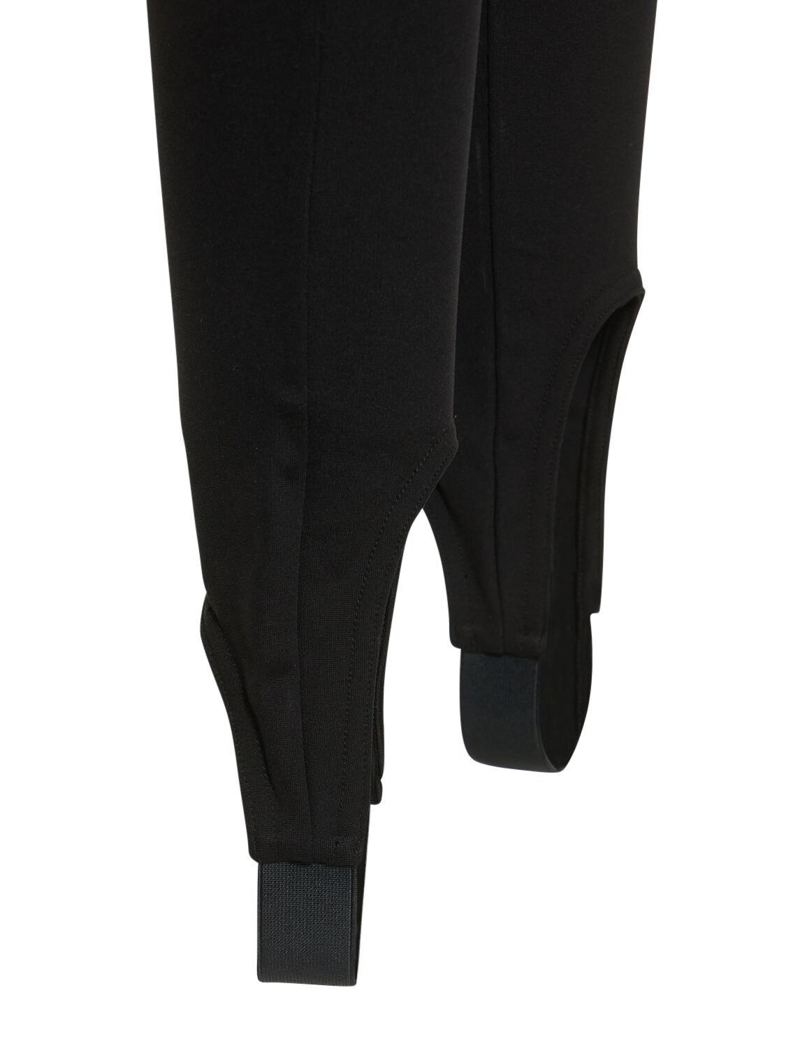 Shop Wardrobe.nyc Stirrup Stretch Viscose Leggings In Black
