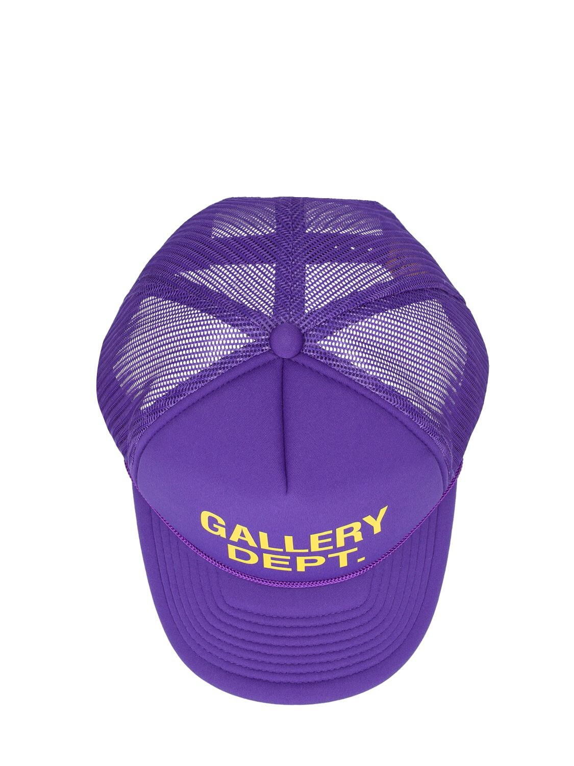 Gallery DEPT. Trucker Hat YELLOW New Purple – SOLED OUT JC