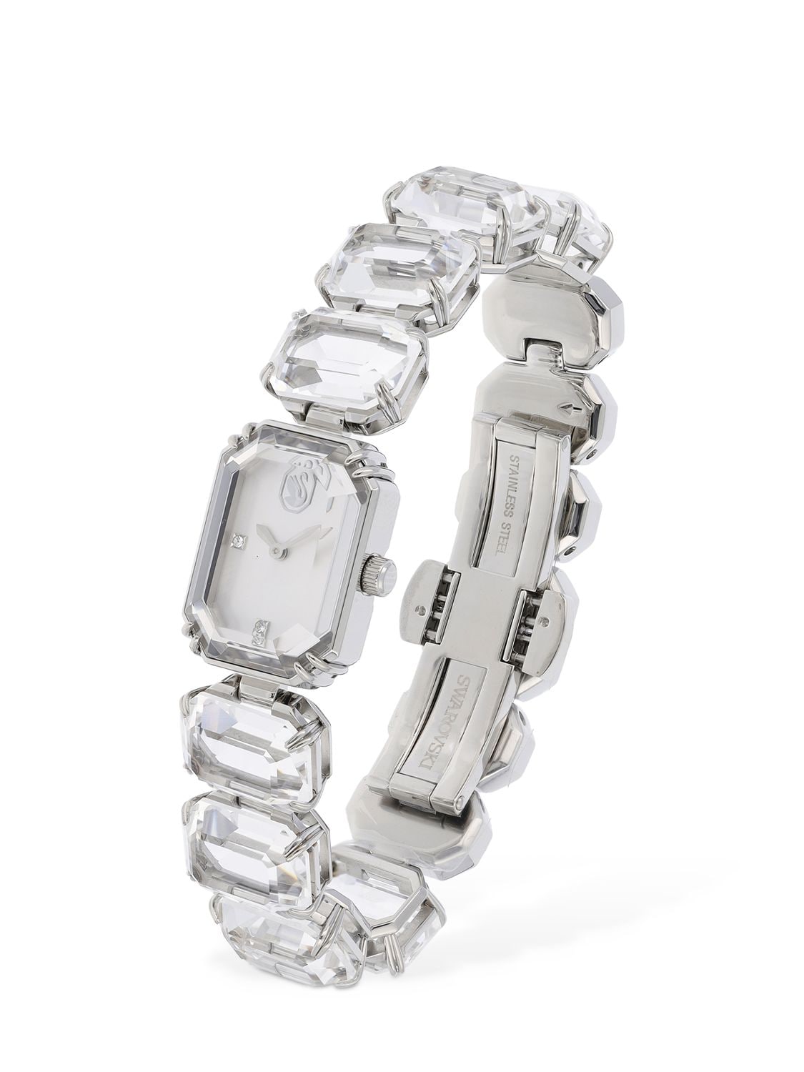 Shop Swarovski Millenia  Watch In Silver