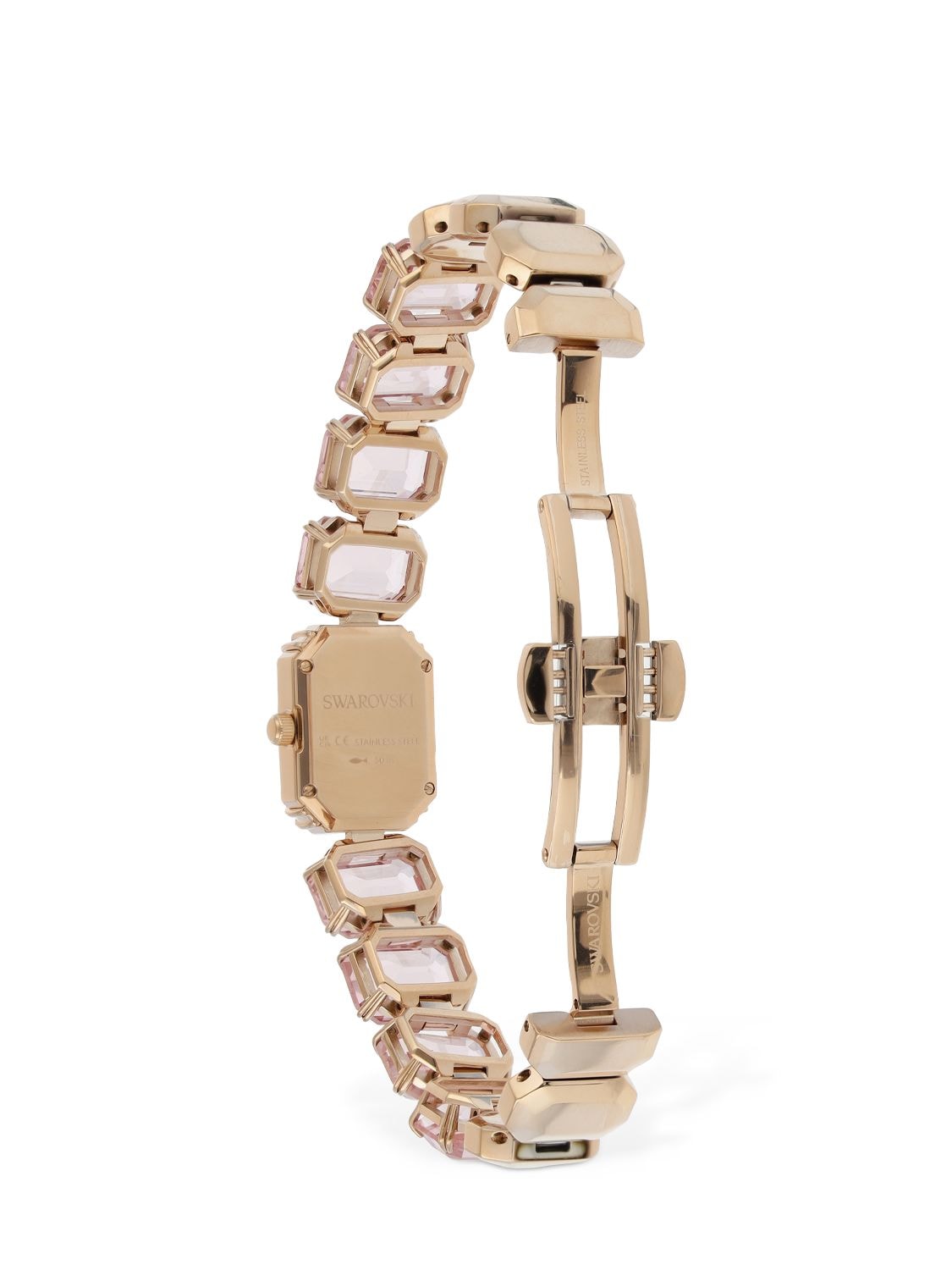 Shop Swarovski Millenia  Watch In Pink