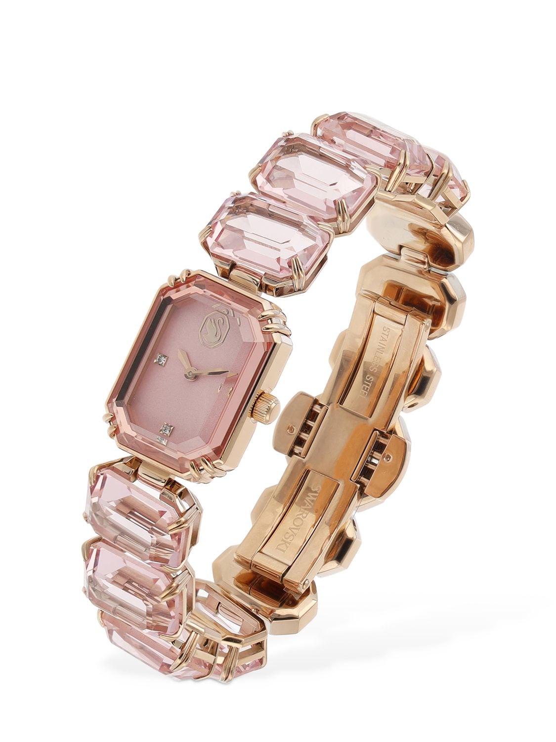 Shop Swarovski Millenia  Watch In Pink