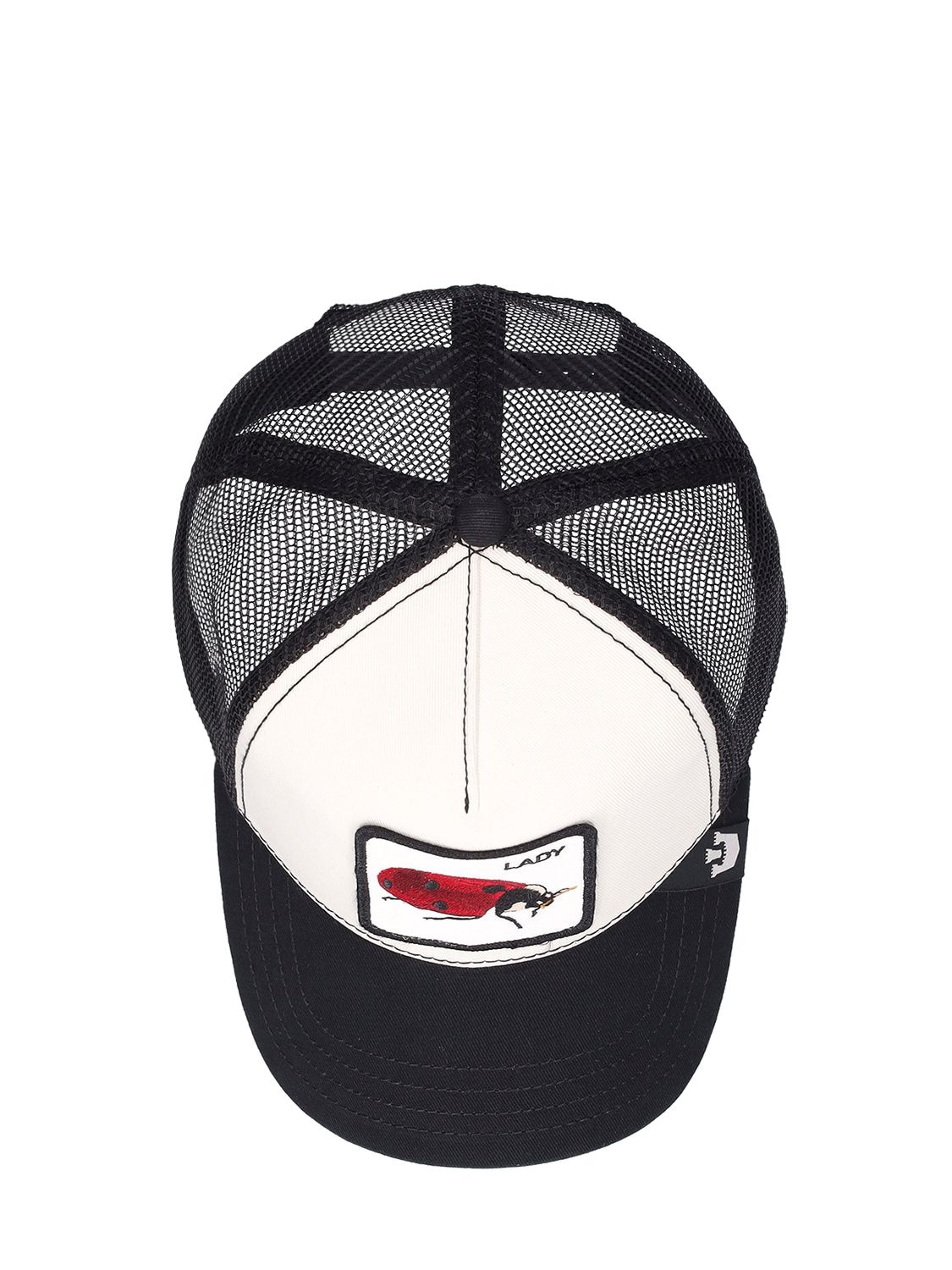 Shop Goorin Bros The Lady Bug Trucker Hat W/patch In White