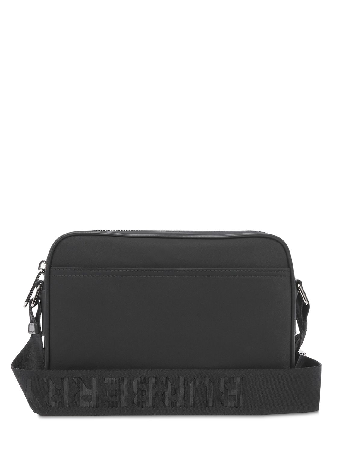 Burberry Paddy Logo Nylon Crossbody Bag In Black | ModeSens
