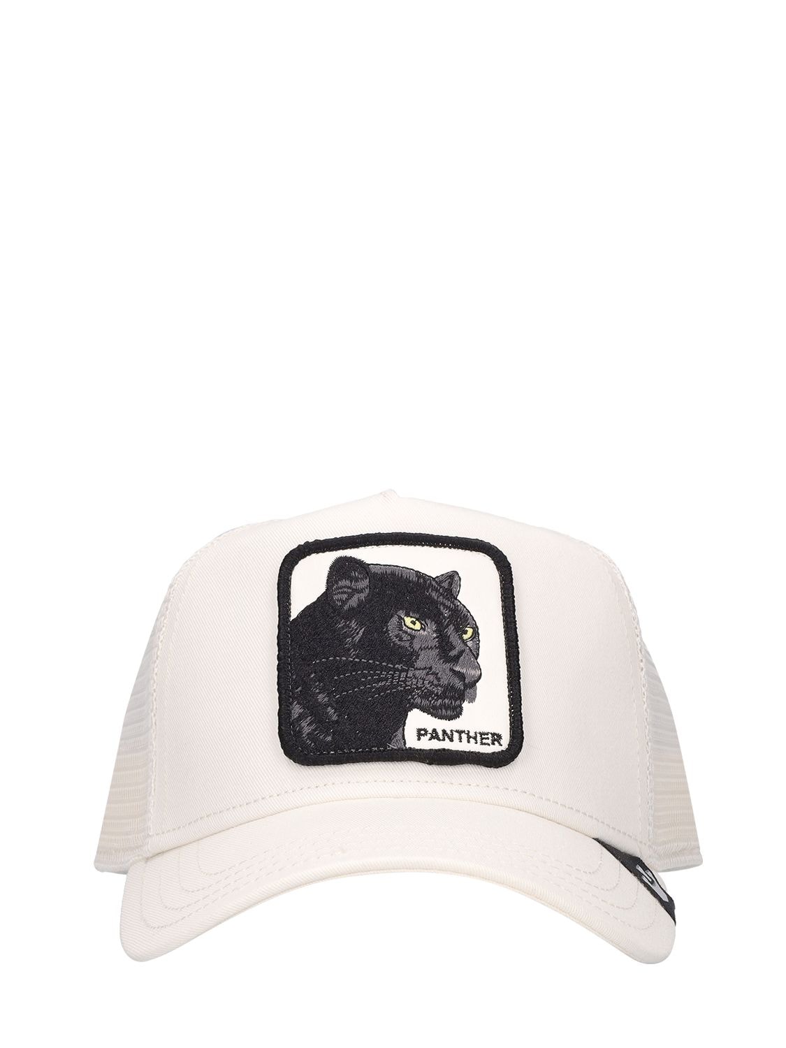 Goorin Bros The Panther Trucker Hat W/patch In White