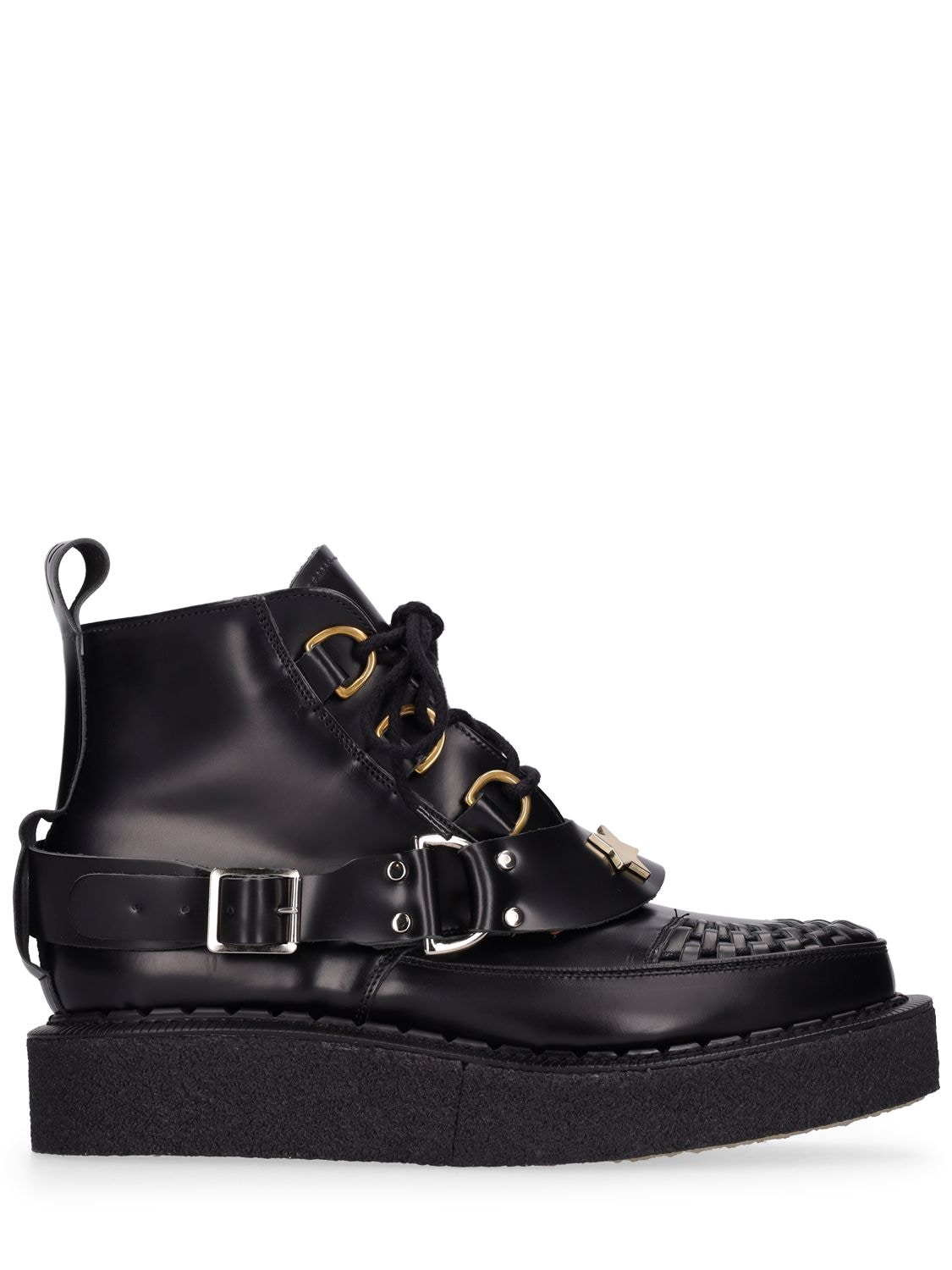 CHARLES JEFFREY LOVERBOY LOVERBOY X GEORGE COX LEATHER BOOTS