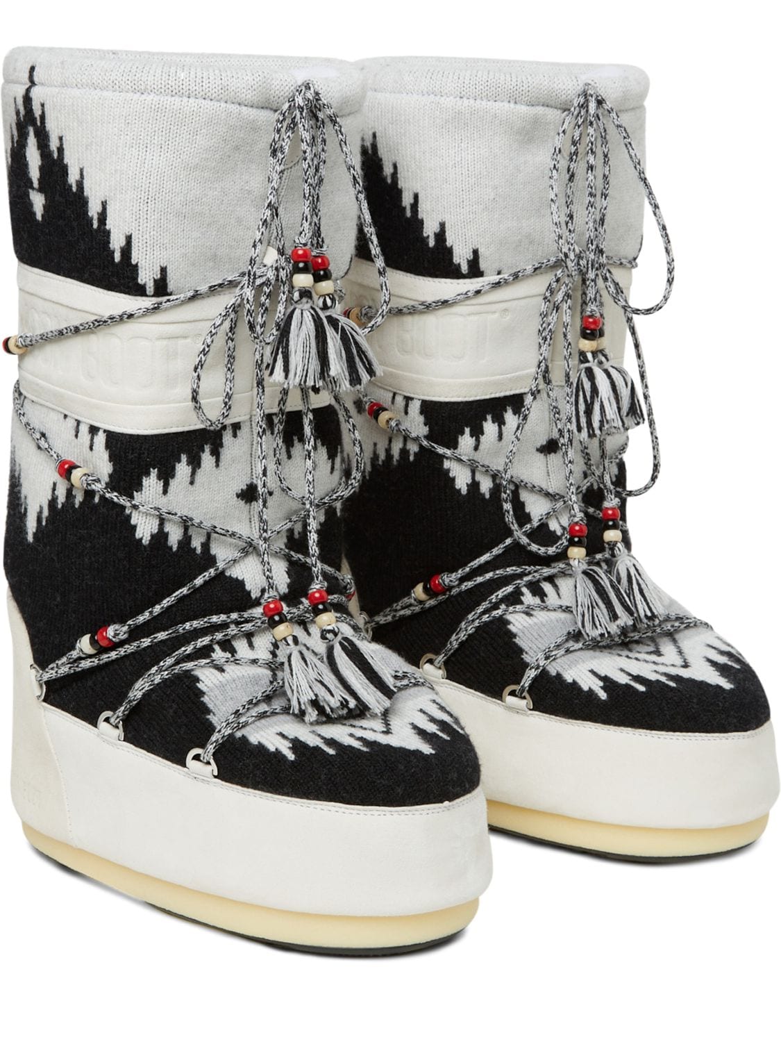 ALANUI 10MM ICON KNIT SNOW BOOTS