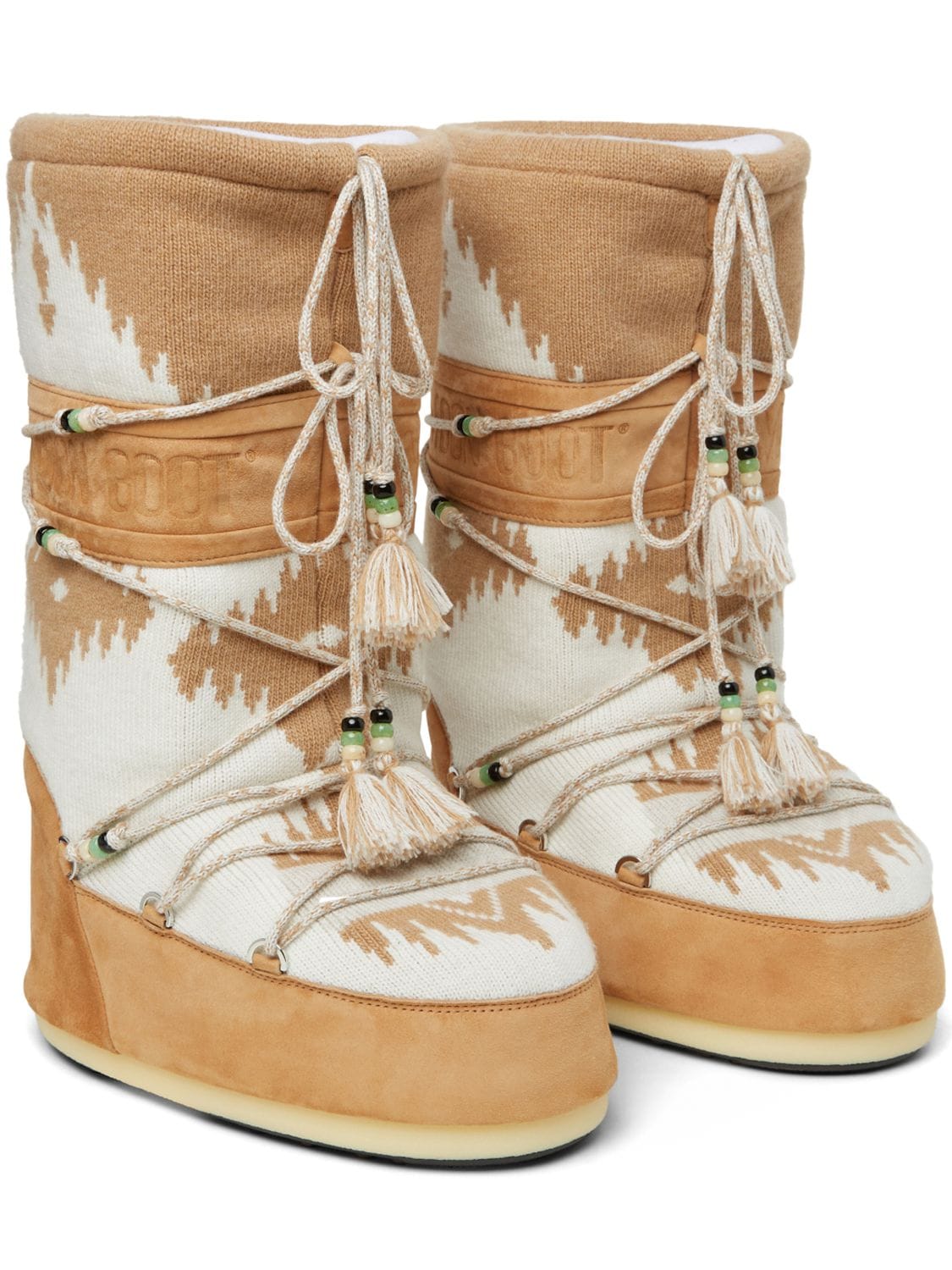 ALANUI 10MM ICON KNIT SNOW BOOTS 