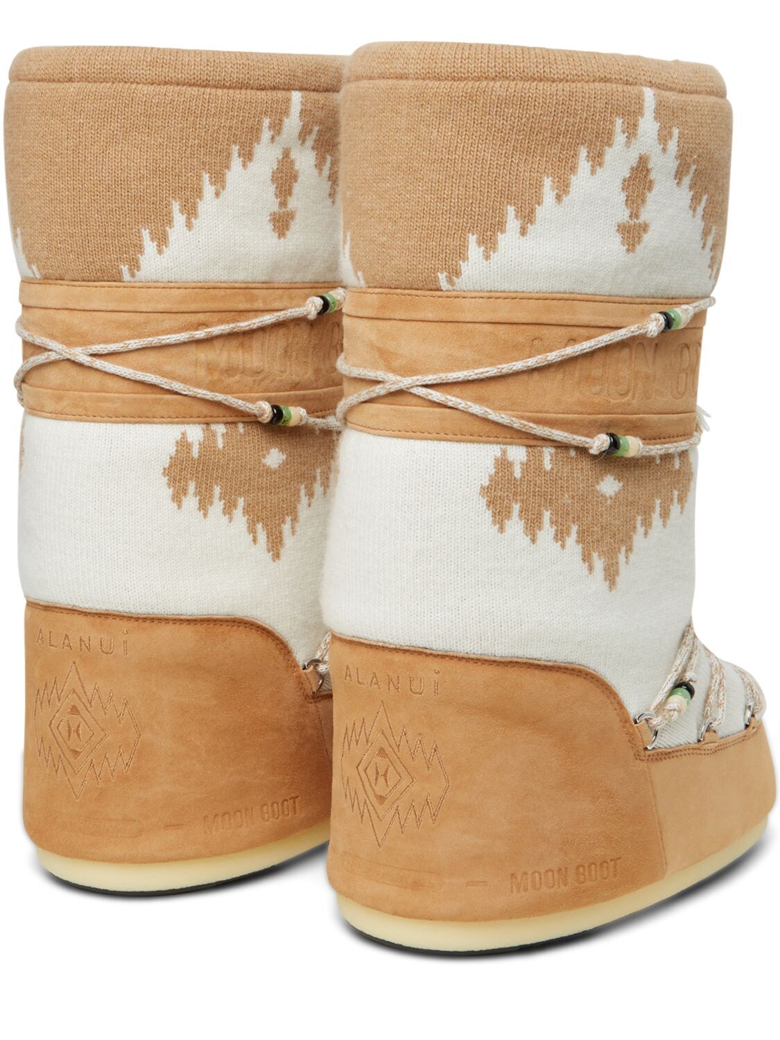 ALANUI 10MM ICON KNIT SNOW BOOTS 