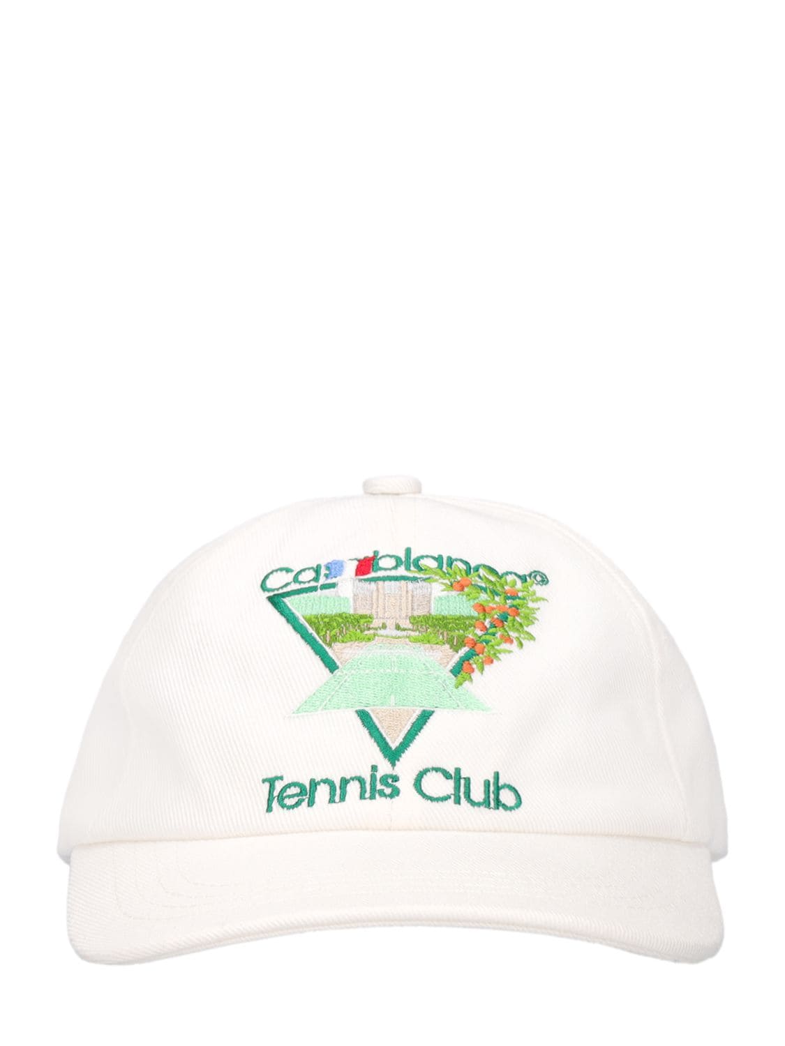 Tennis Club Icon Embroidered Cotton Cap