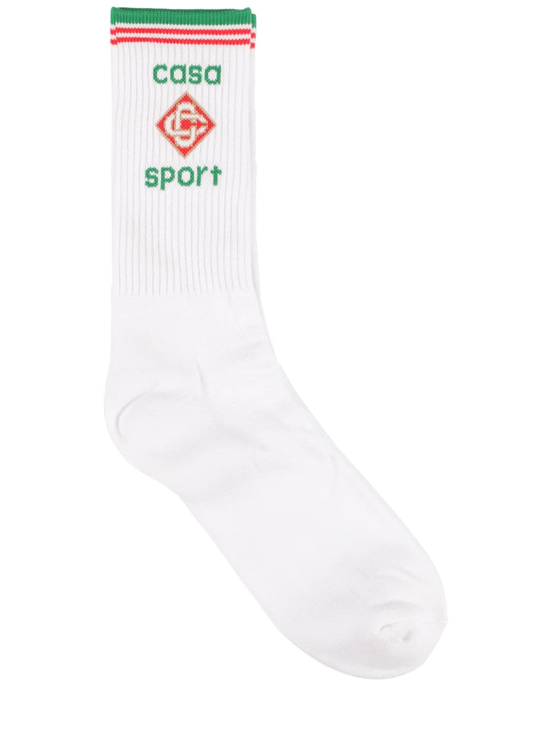 Casa Sport Logo Printed Cotton Socks