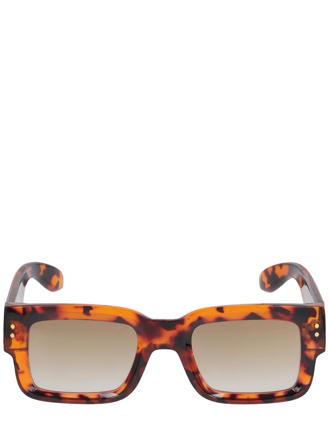 Giuseppe Di Morabito Squared Sunglasses In Turtle,brown