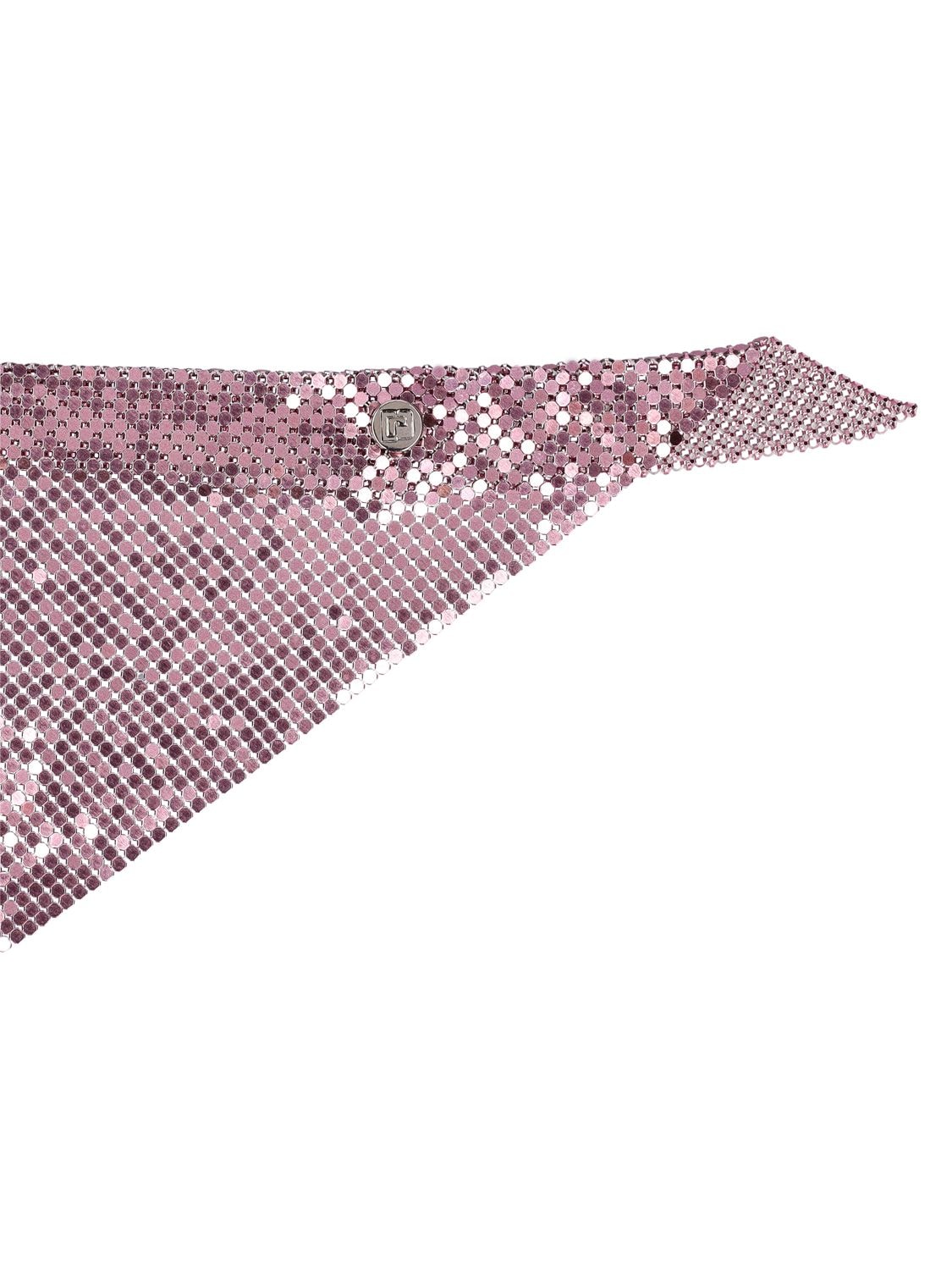 Shop Rabanne Lvr Exclsuive Pixel Scarf In Pink