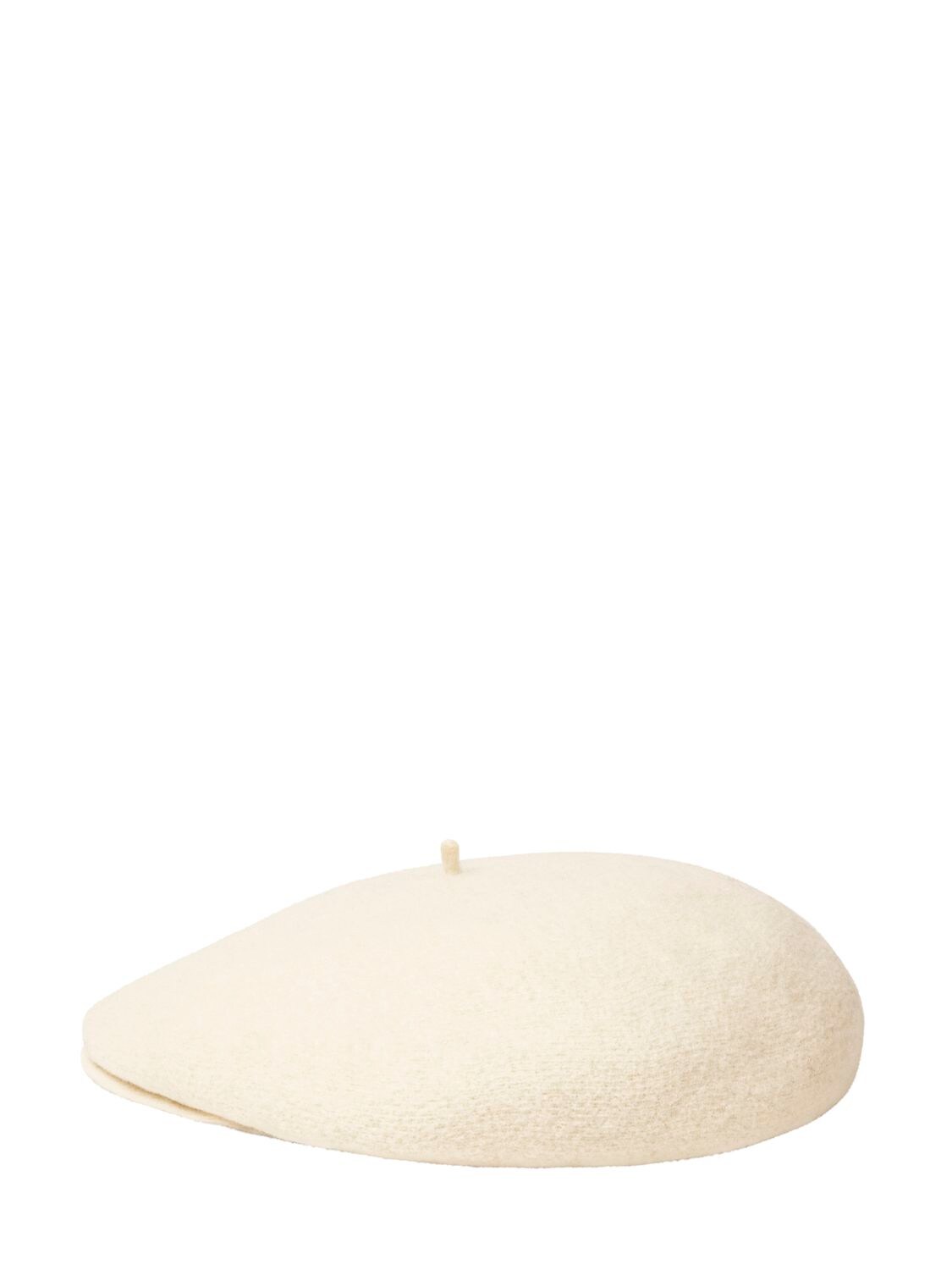Moon Embroidery Wool Beret