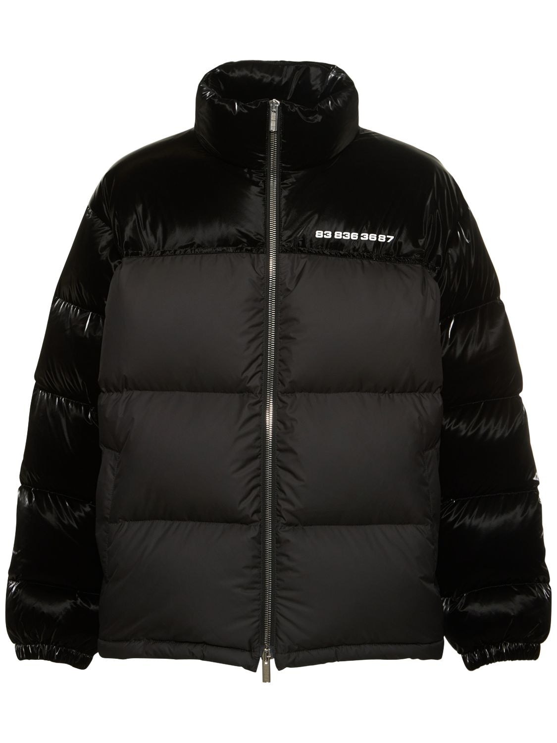 VTMNTS COLOR BLOCK TECH DOWN JACKET