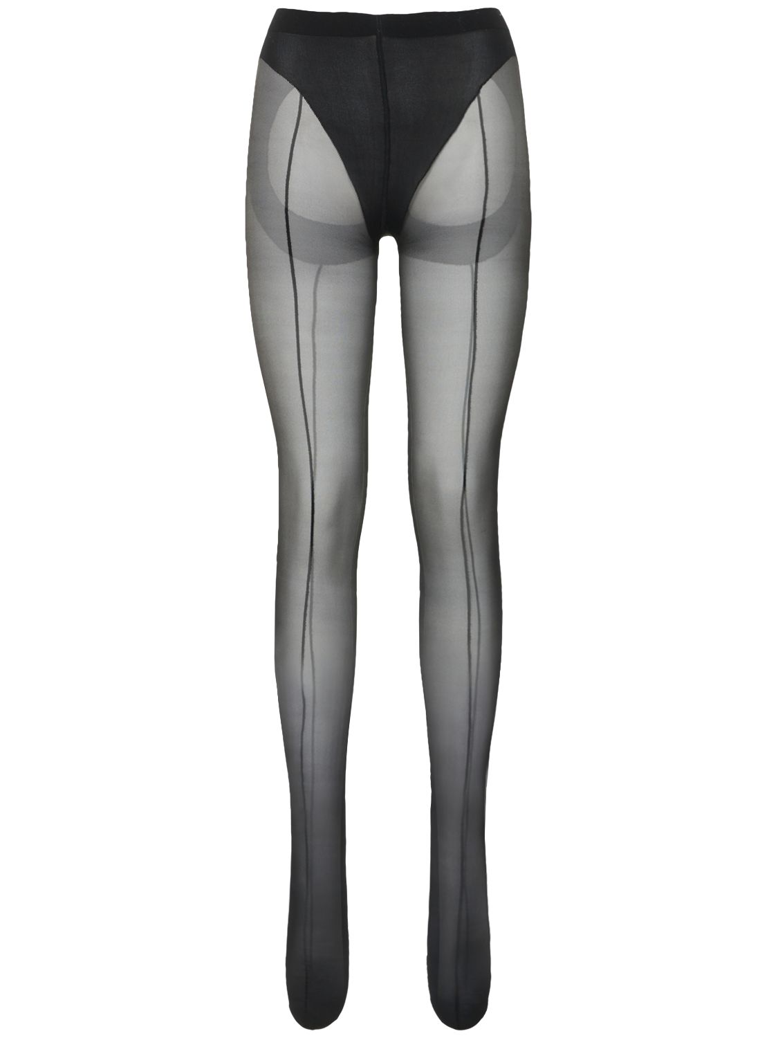 Wolford Mugler A Sculpting Tights In Black