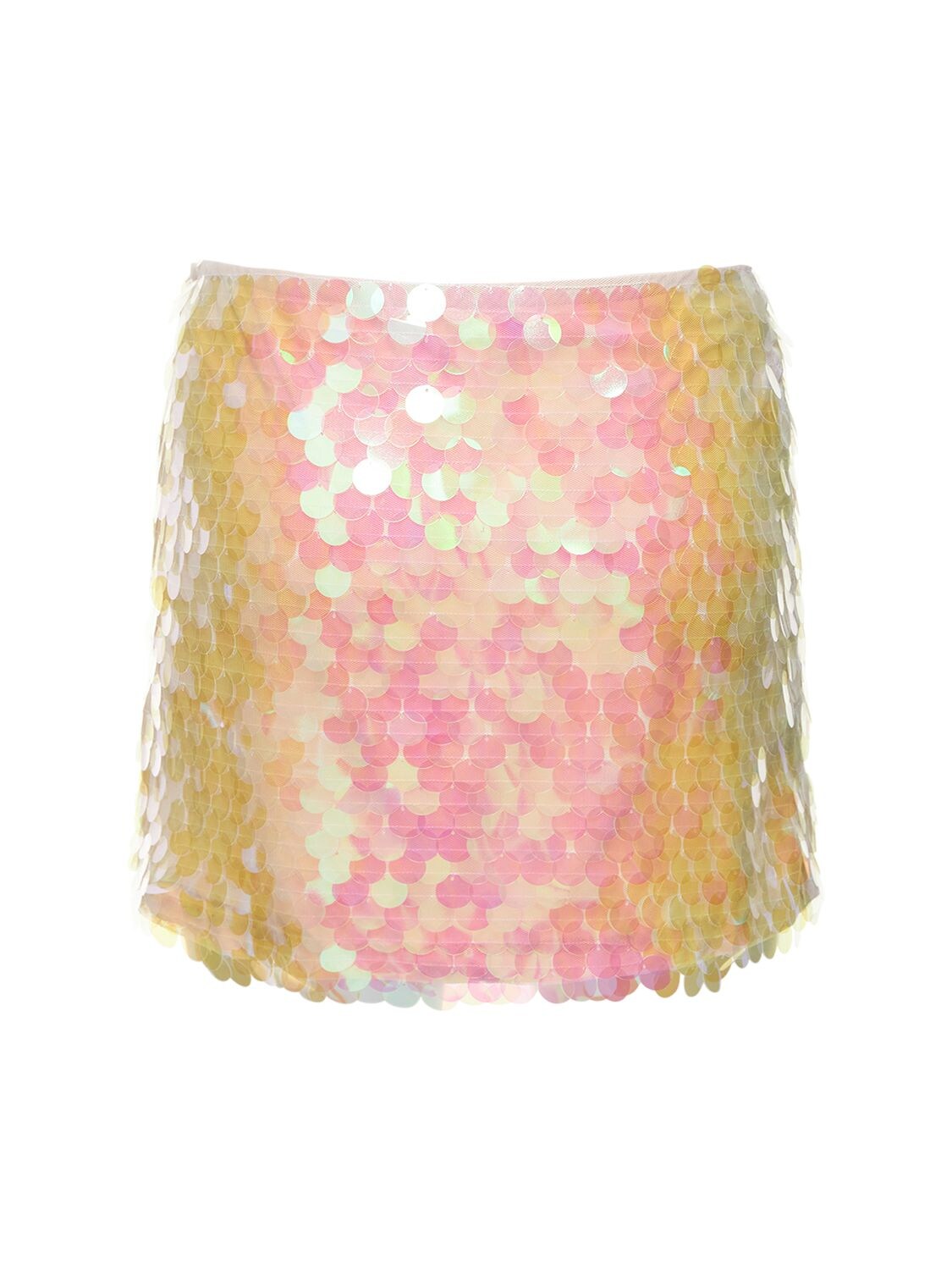 Helmut Lang Scale Sequins Sk Sca In White