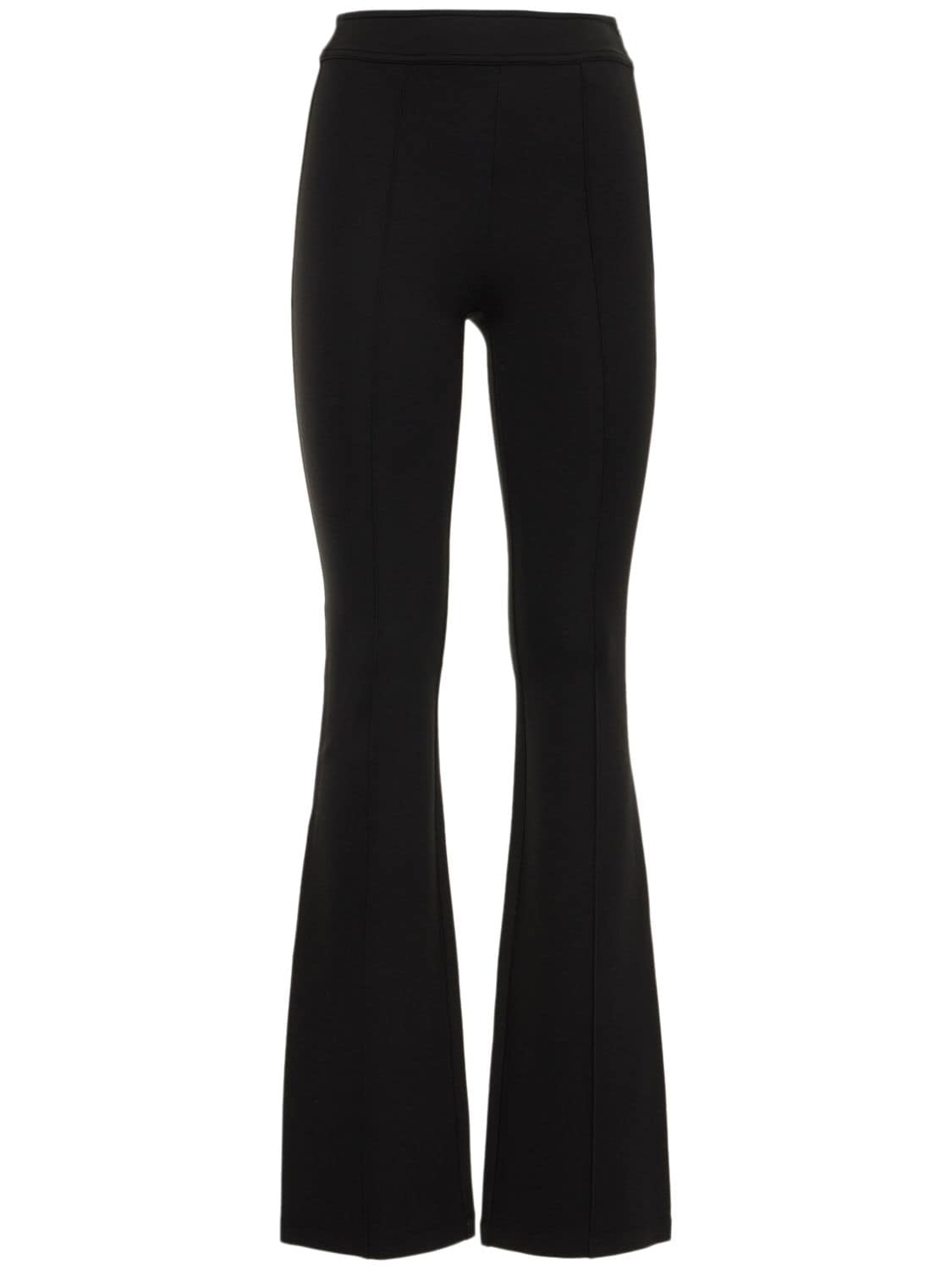 HELMUT LANG PONTE BOOTCUT WOOL PANTS