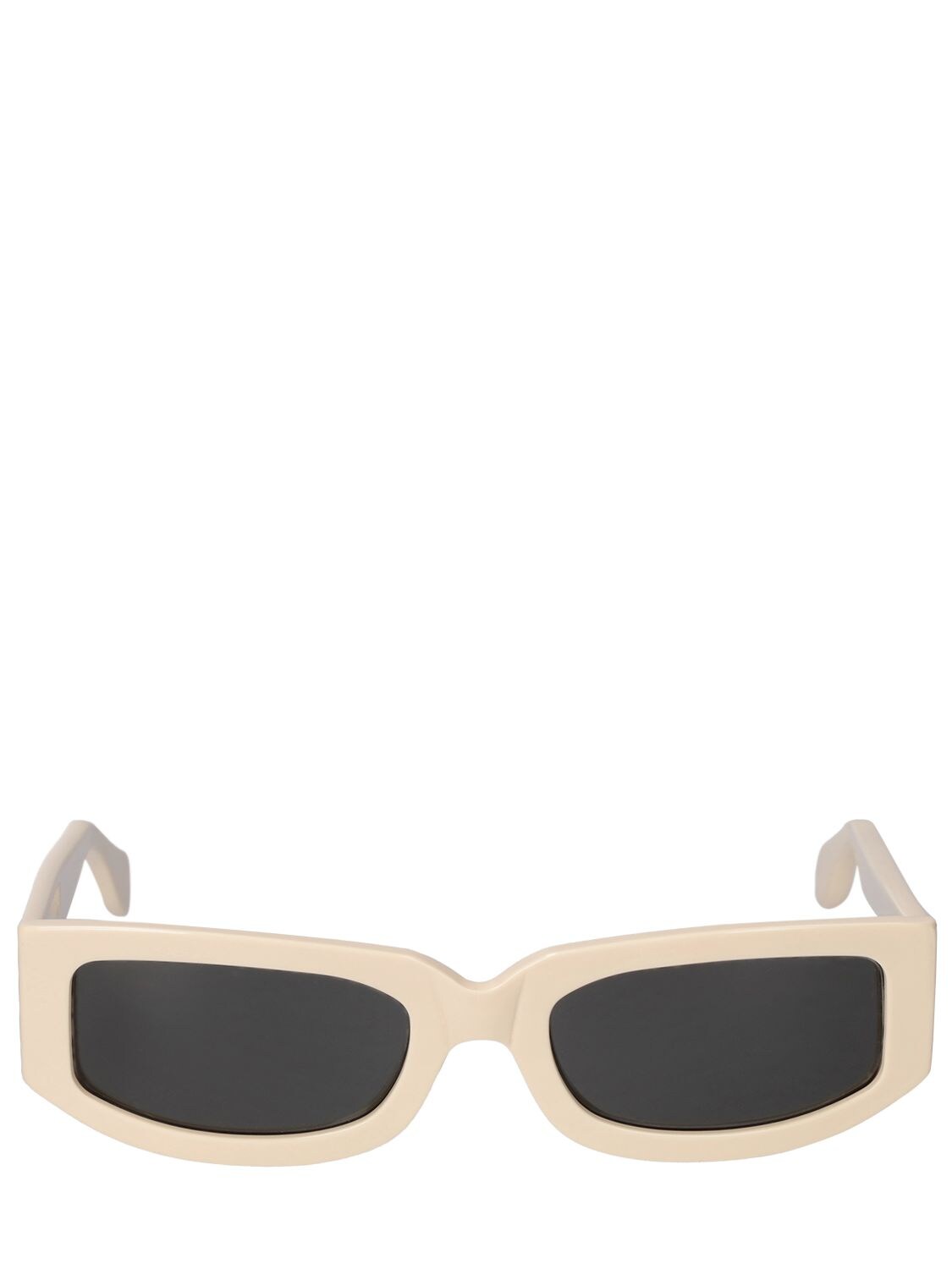 Sunnei Prototipo 1.1 Squared Acetate Sunglasses In White,black
