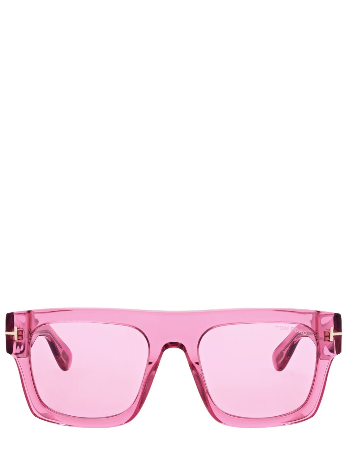 TOM FORD Fausto Squared Acetate Sunglasses pour femmes