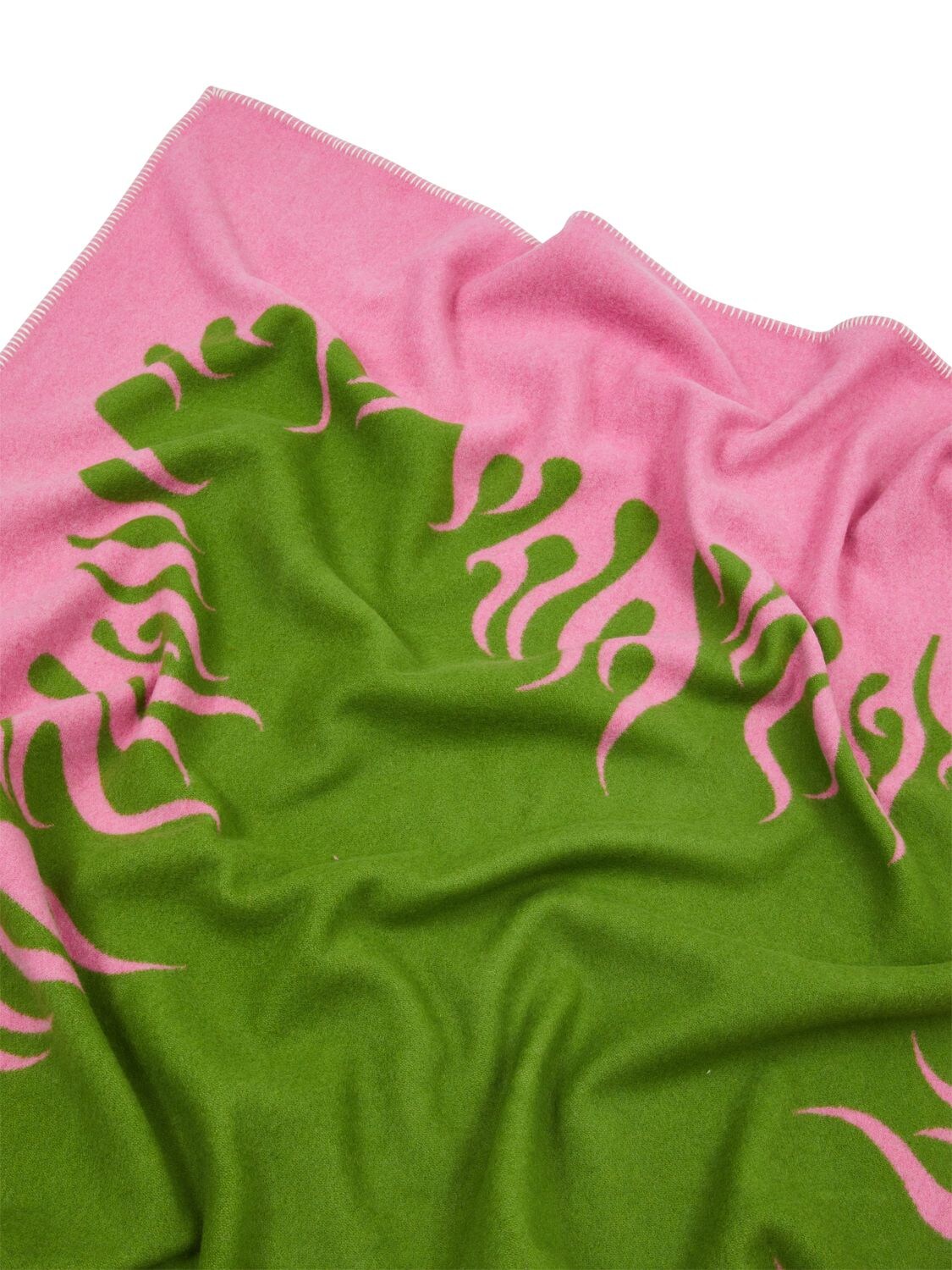 Shop Lanerossi Triennale 2 Throw In Pink,green