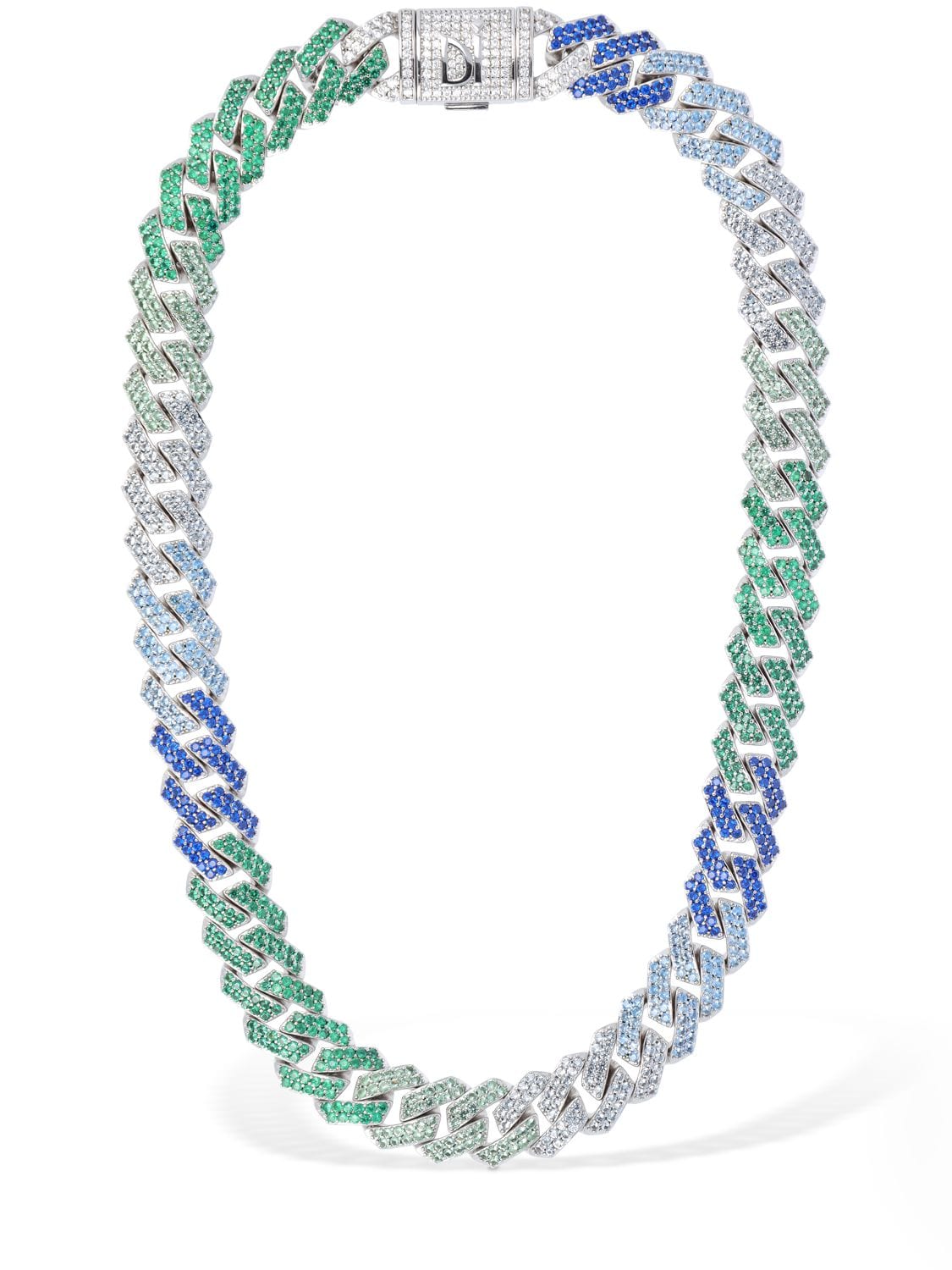 DARKAI Crystal curb-chain Necklace - Farfetch