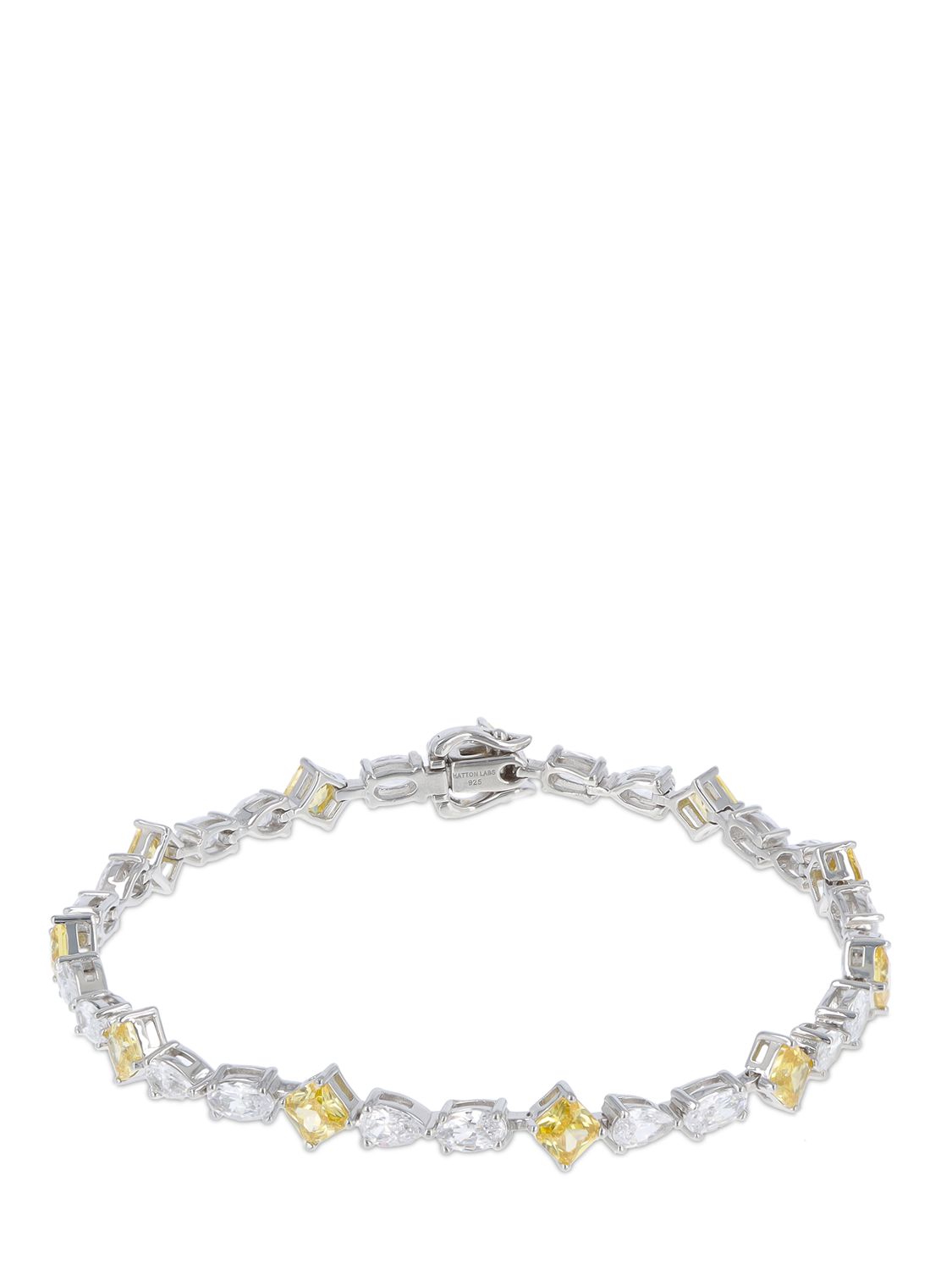 Hatton Labs Multi Cut Tennis Bracelet In Yellow,crystal | ModeSens
