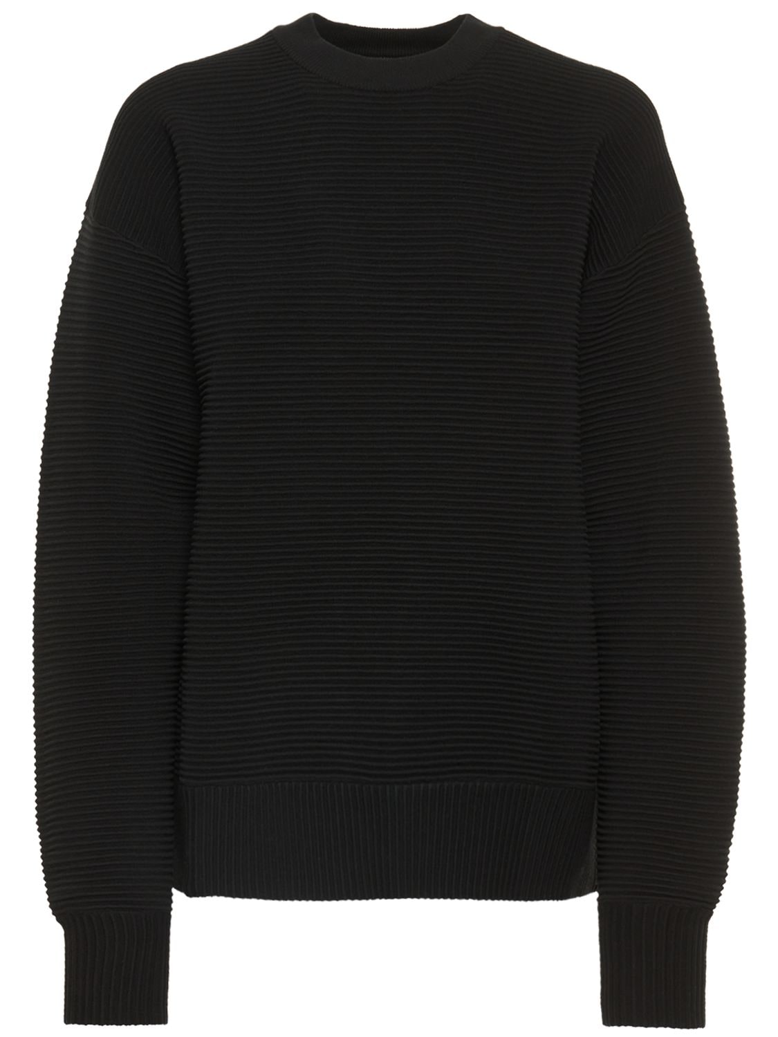 Nagnata Sonny Cotton Knit Sweater In Black