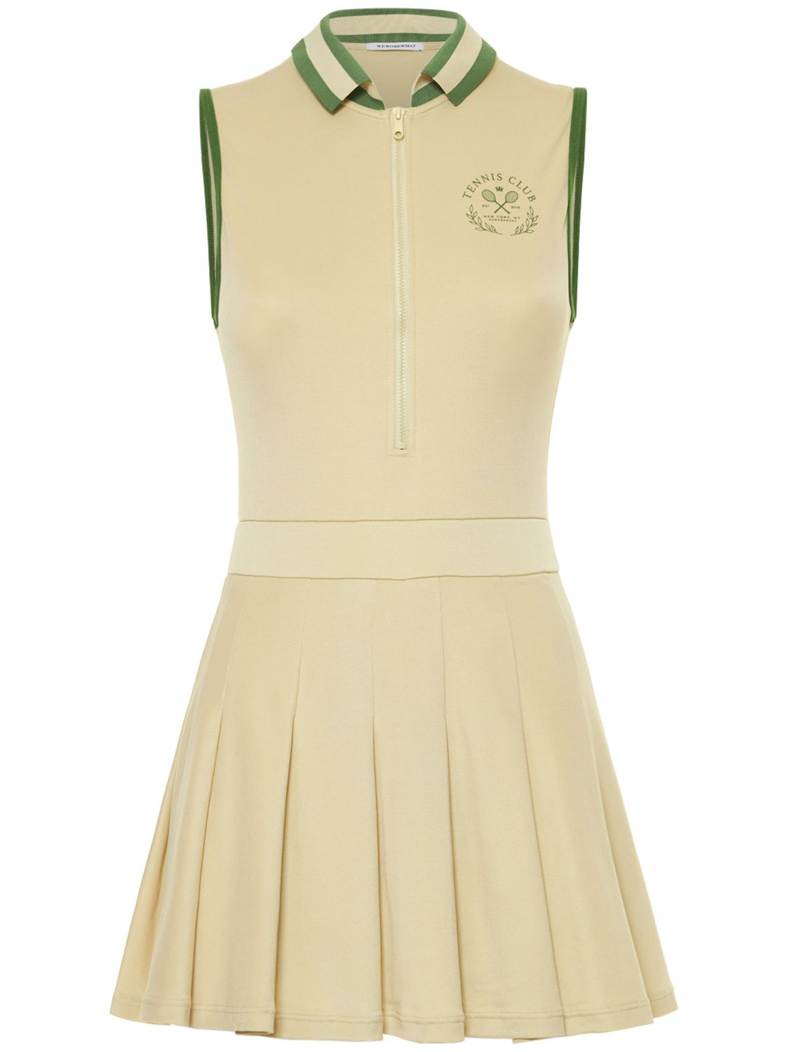 Weworewhat Tennis Club Mini Dress In Khaki ModeSens