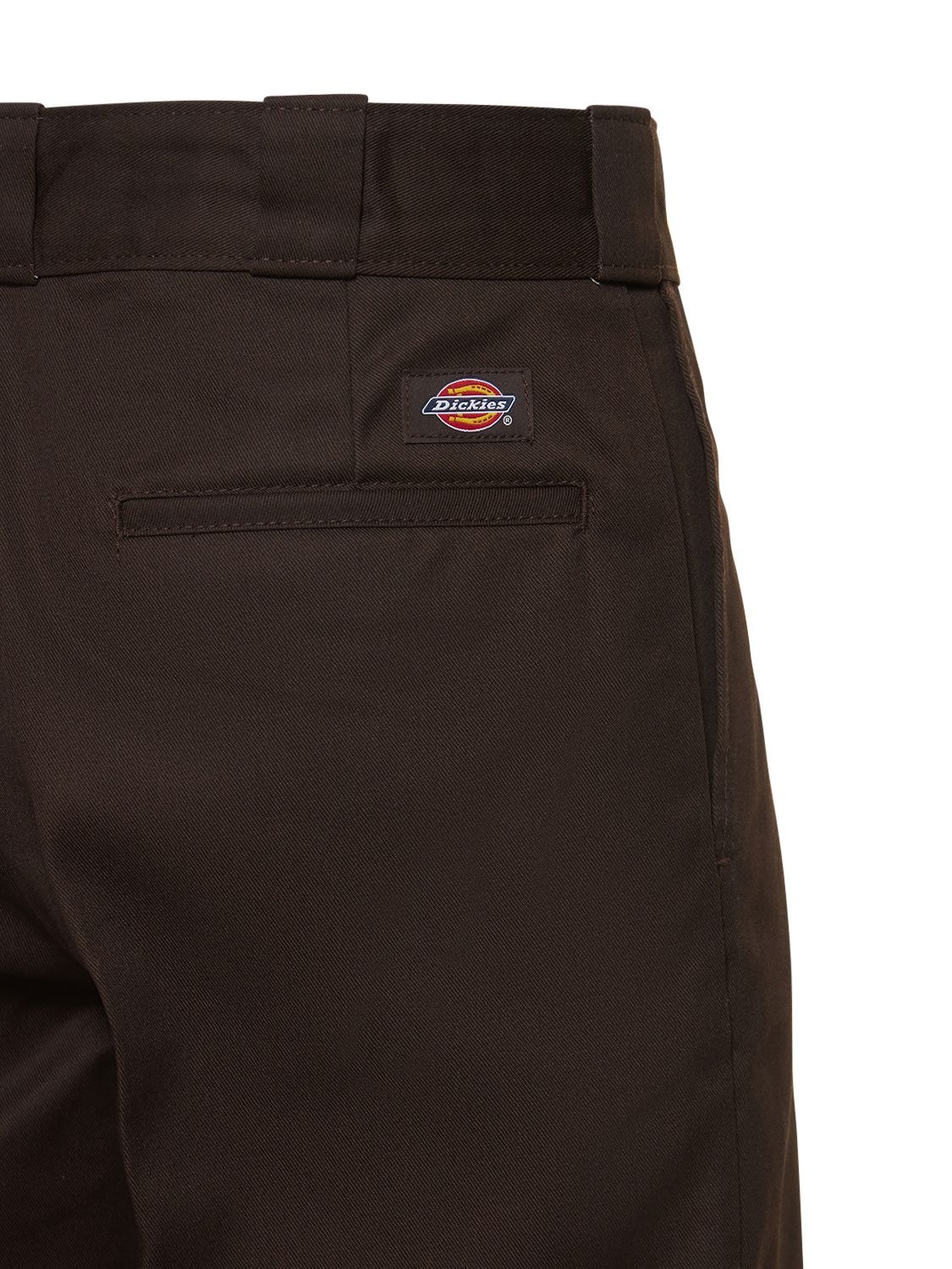 Shop Dickies 874 Straight Leg Twill Work Pants In Dark Brown