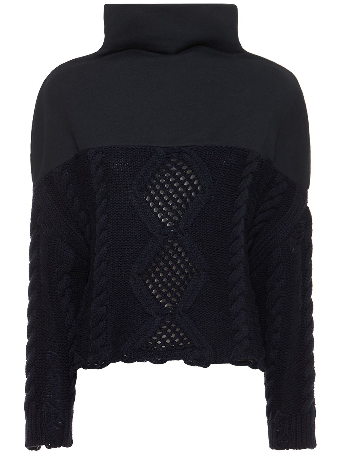Hybrid Cotton & Cashmere Knit Sweater