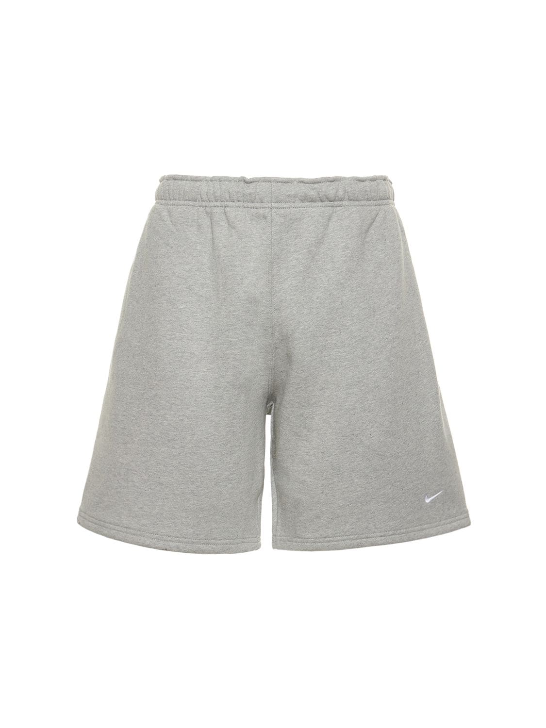 Nike Solo Swoosh Cotton Blend Shorts