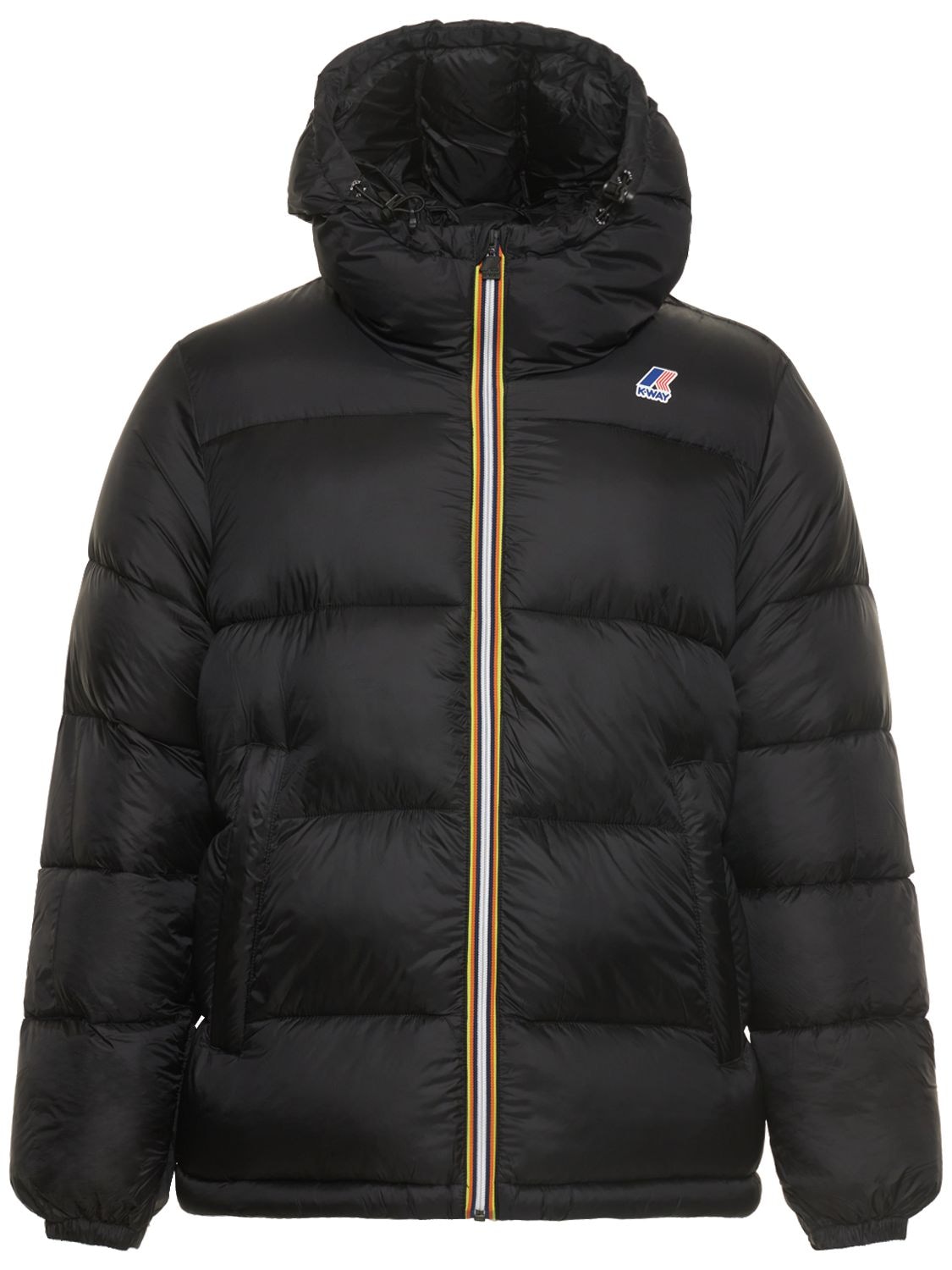 K-way Le Vrai 3.0 Claude Puffer Jacket In Black Pure