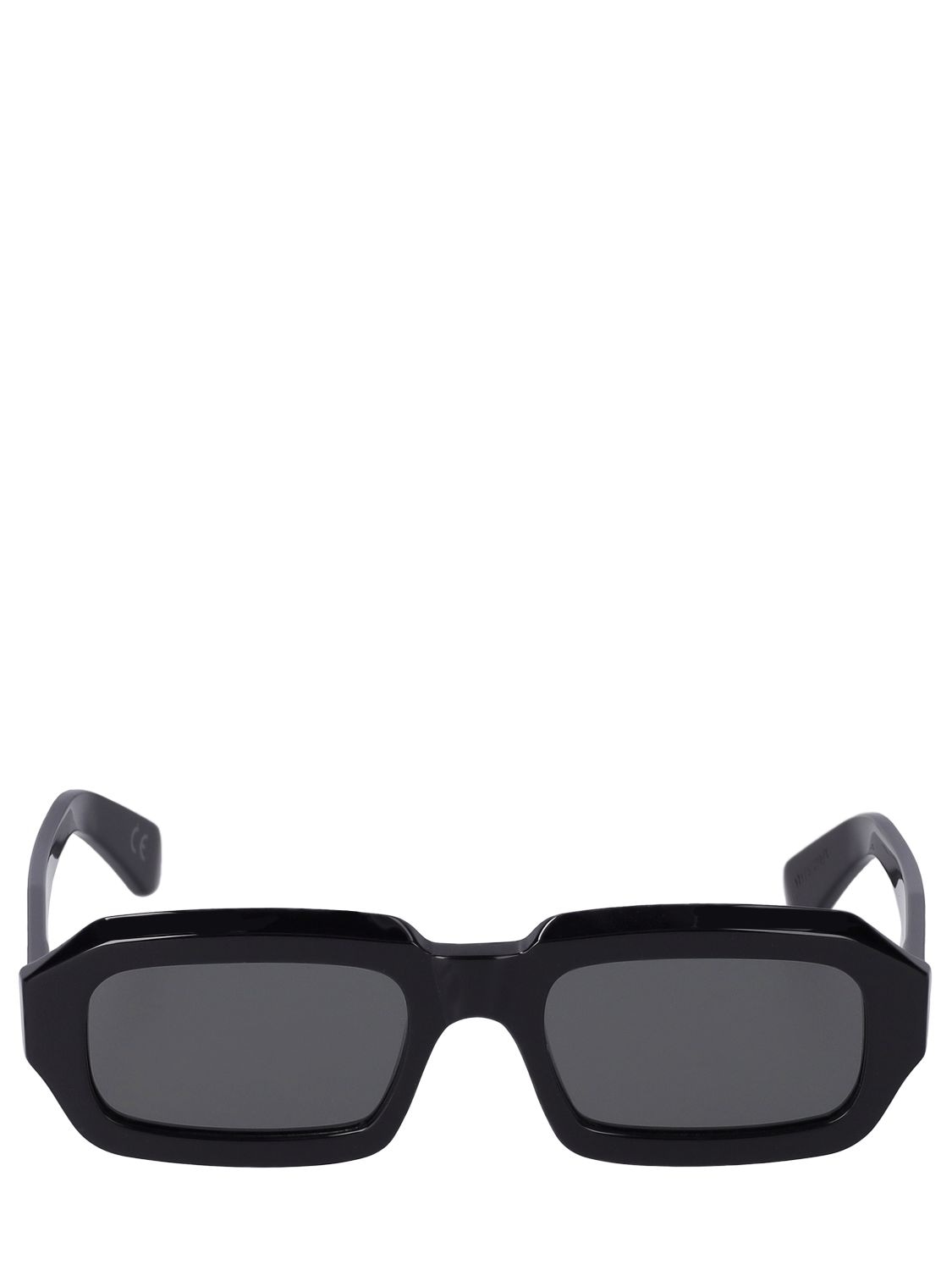 Retrosuperfuture Fantasma Black Acetate Sunglasses In Black,grey