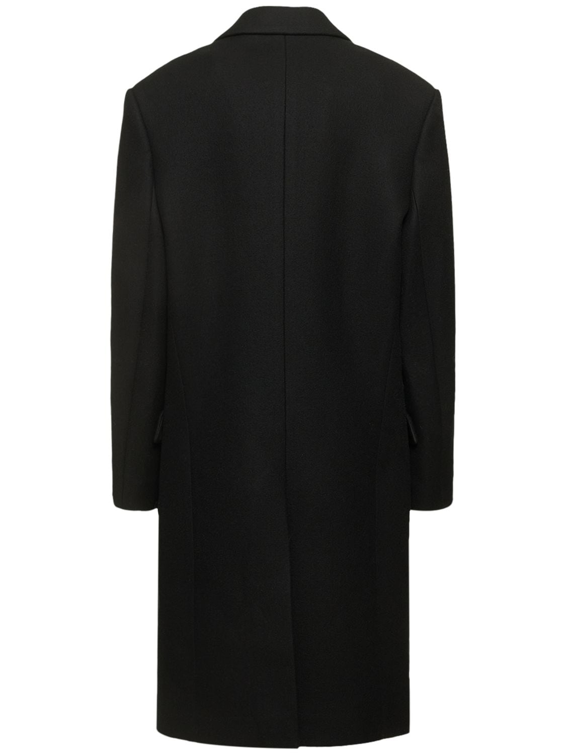 Shop Wardrobe.nyc Hb Oversize Wool In Black