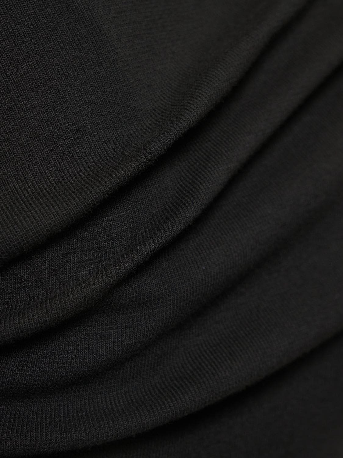 Shop Wardrobe.nyc Hb Long Sleeve Stretch Cotton Tee In Black