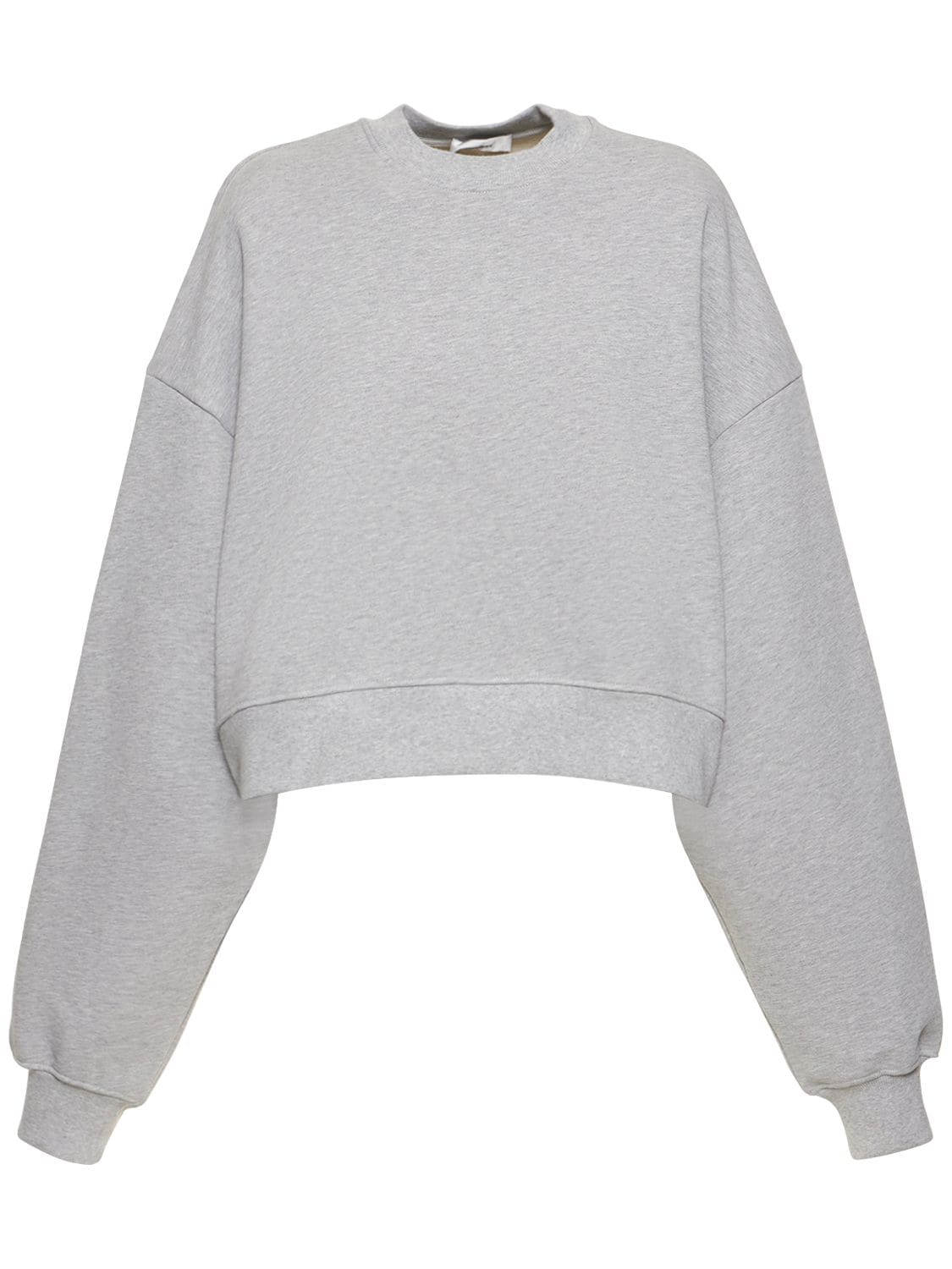 Shop Wardrobe.nyc Hb Cotton Fleece Track Top In Grey