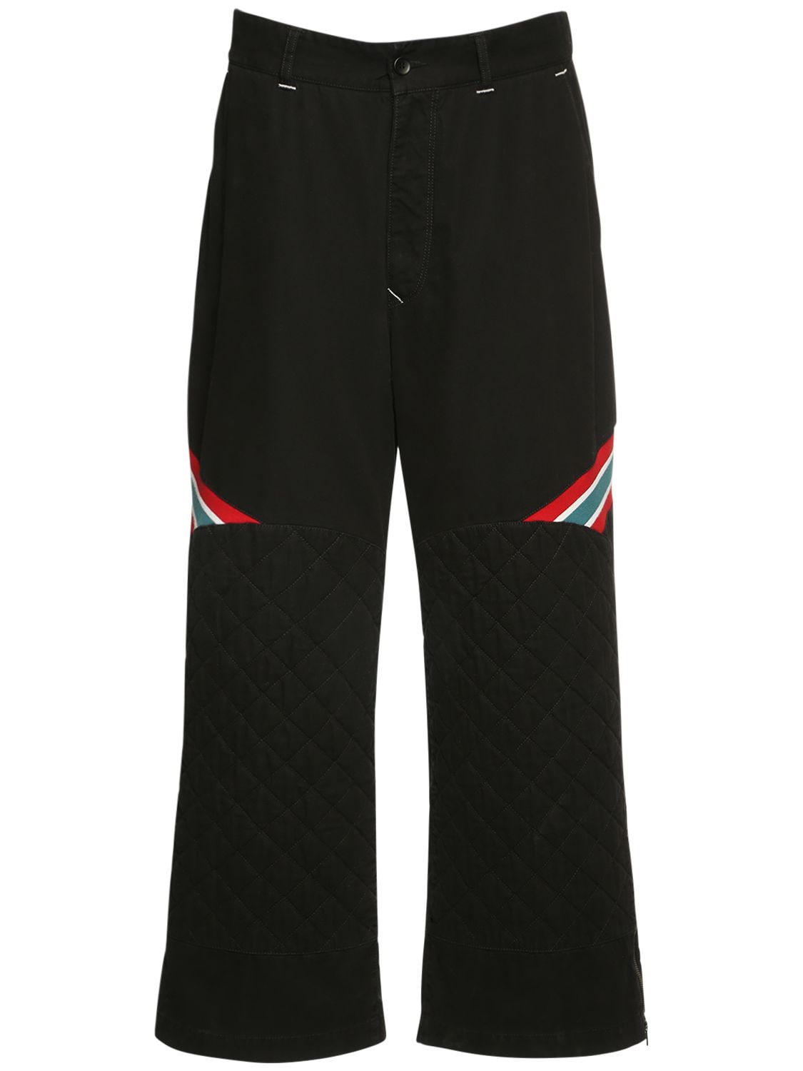 Incotex Red X Facetasm 30cm  Pants In Black