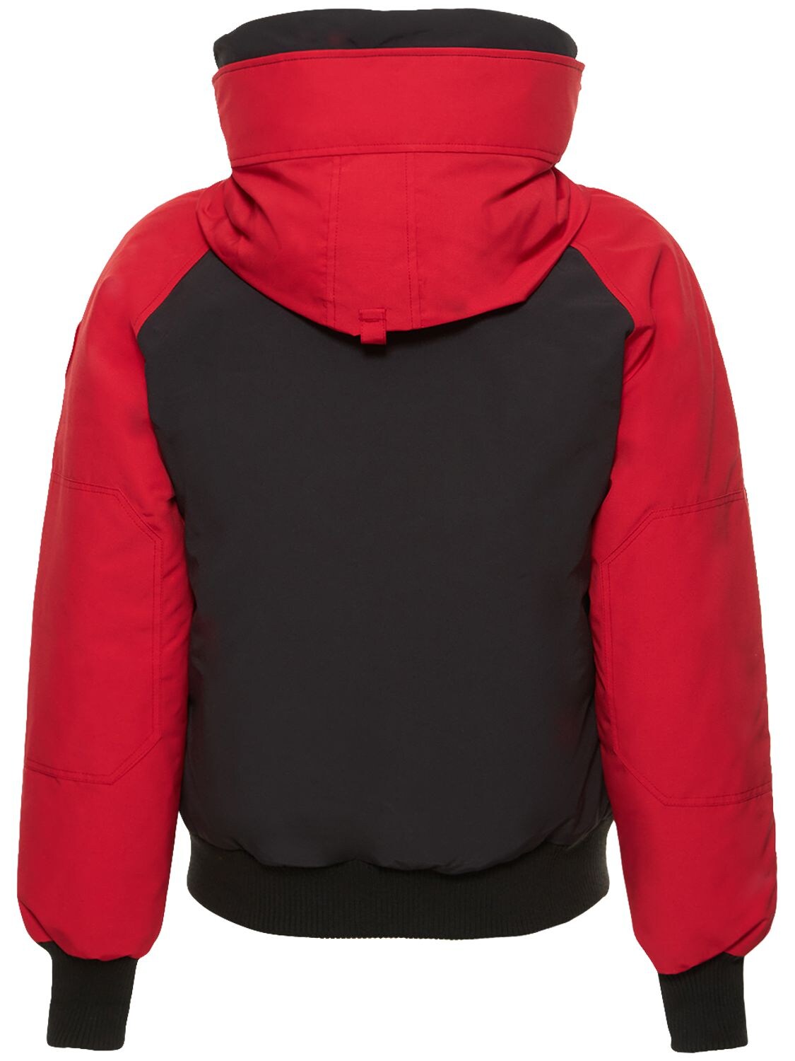 Shop Canada Goose Chilliwack Bomber Down Jacket In Red,navy