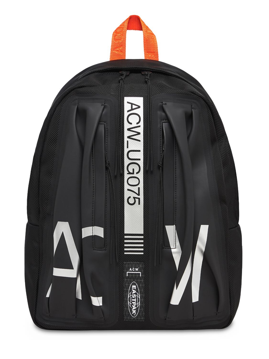 A-cold-wall* X Eastpak Nylon Backpack In Black,orange