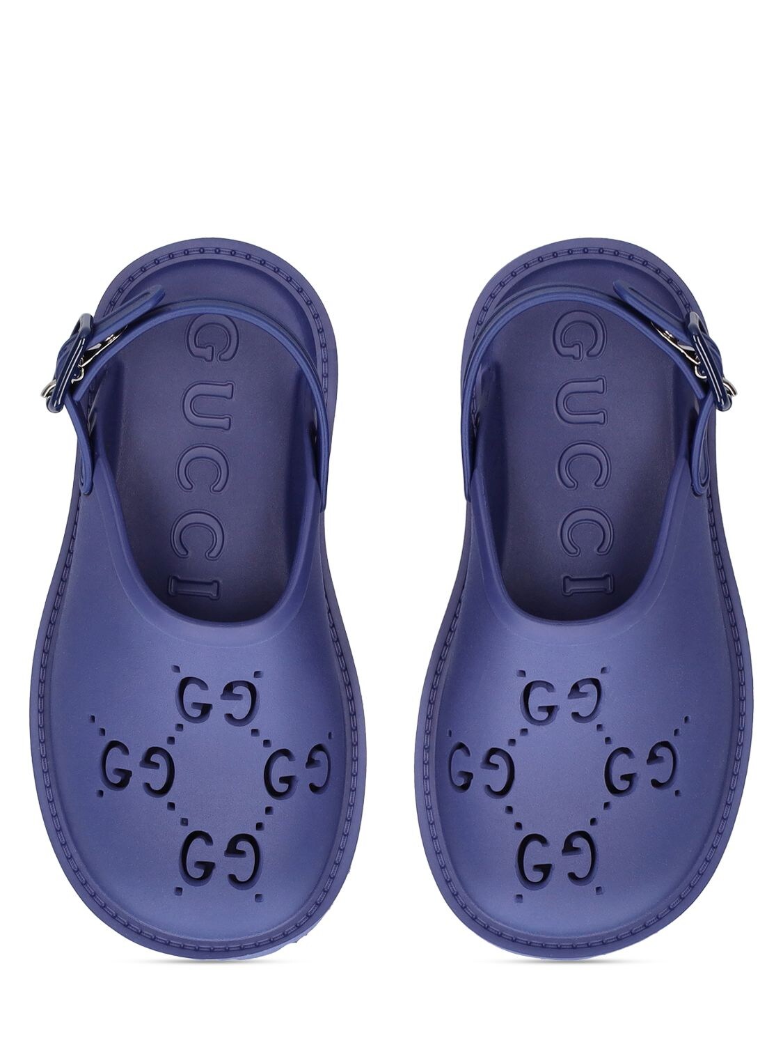 Cutout gg rubber sandals - Gucci - Boys