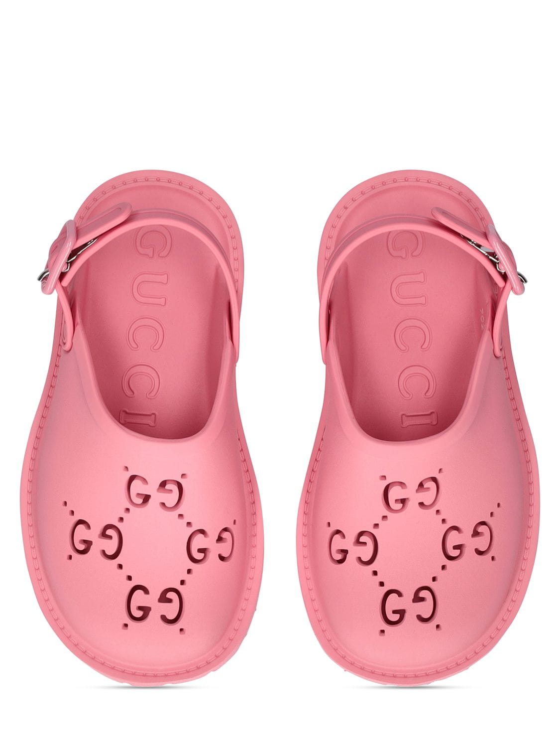 Flip flops Gucci Multicolour size 37 IT in Rubber - 32417987