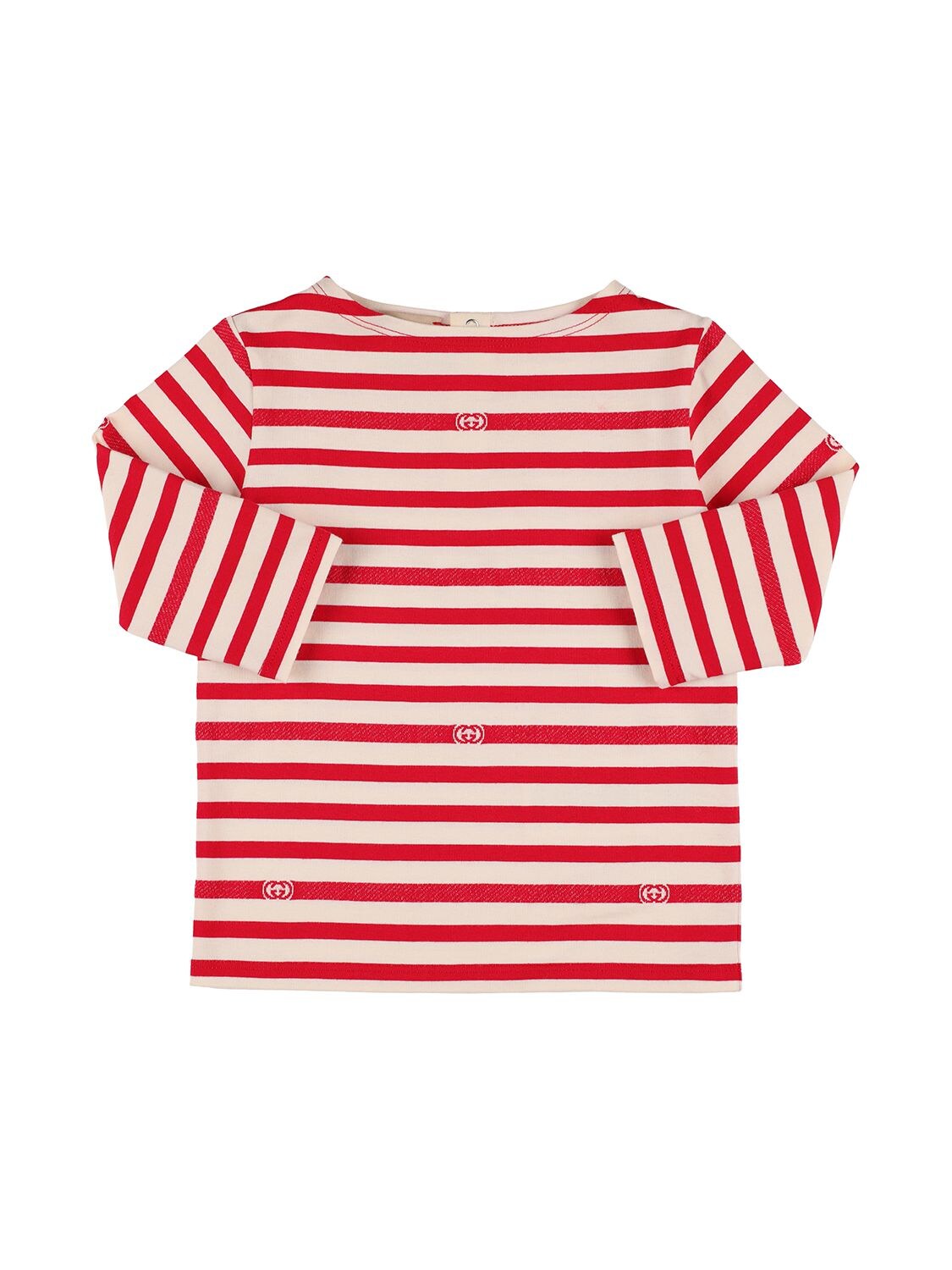 Striped Cotton Jersey L/s T-shirt