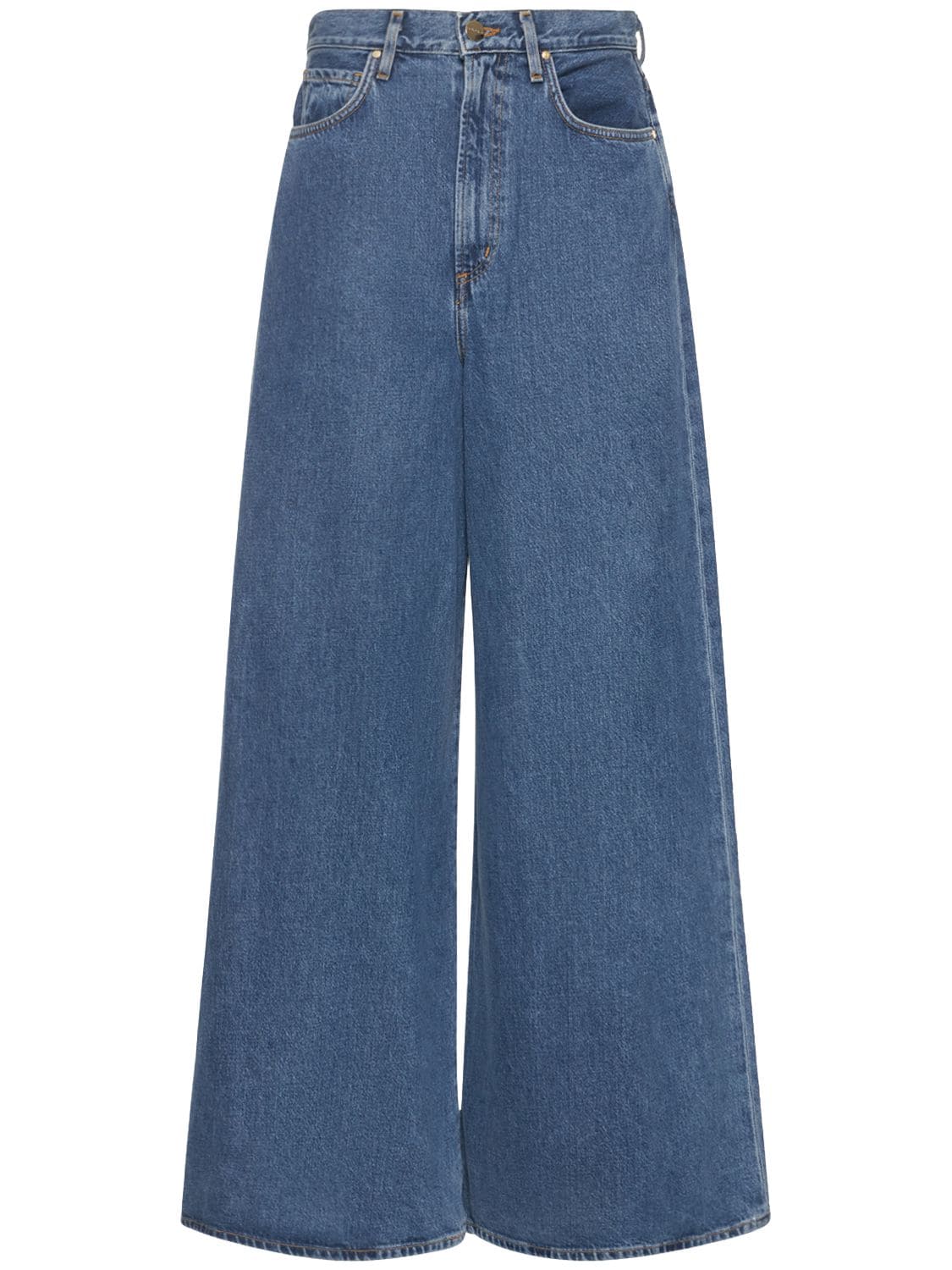 GOLDSIGN THE GAUCHO HIGH RISE WIDE JEANS